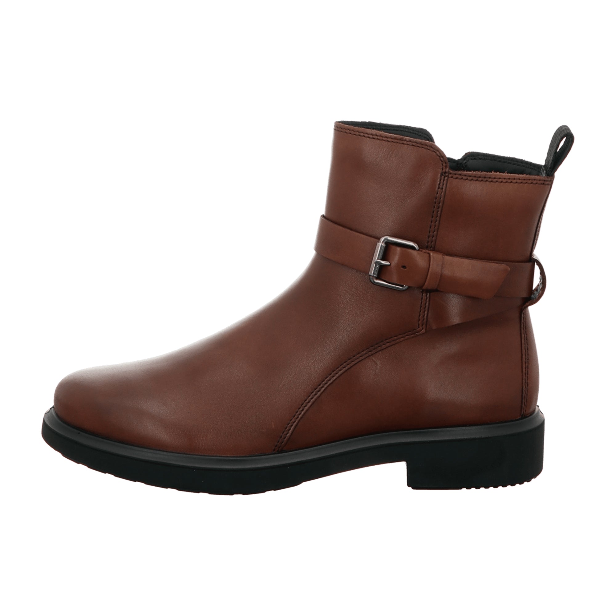 Ecco Metropole Amsterdam Women's Waterproof Ankle Boots - Durable Brown Leather, Style 222013