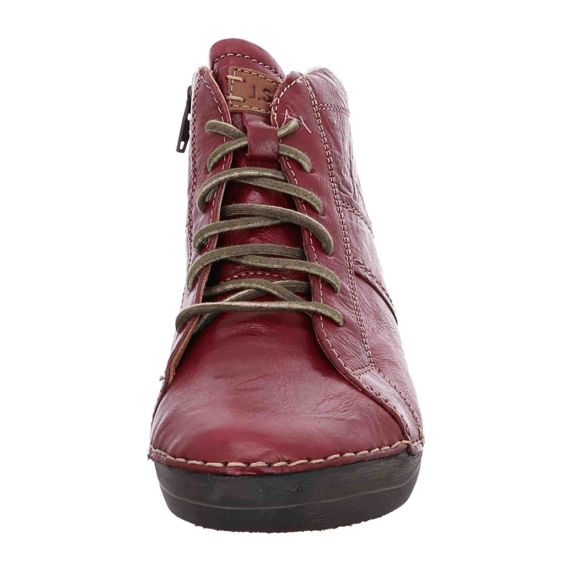 Josef Seibel Felicia 01 Lace-up Shoe for Women in Red