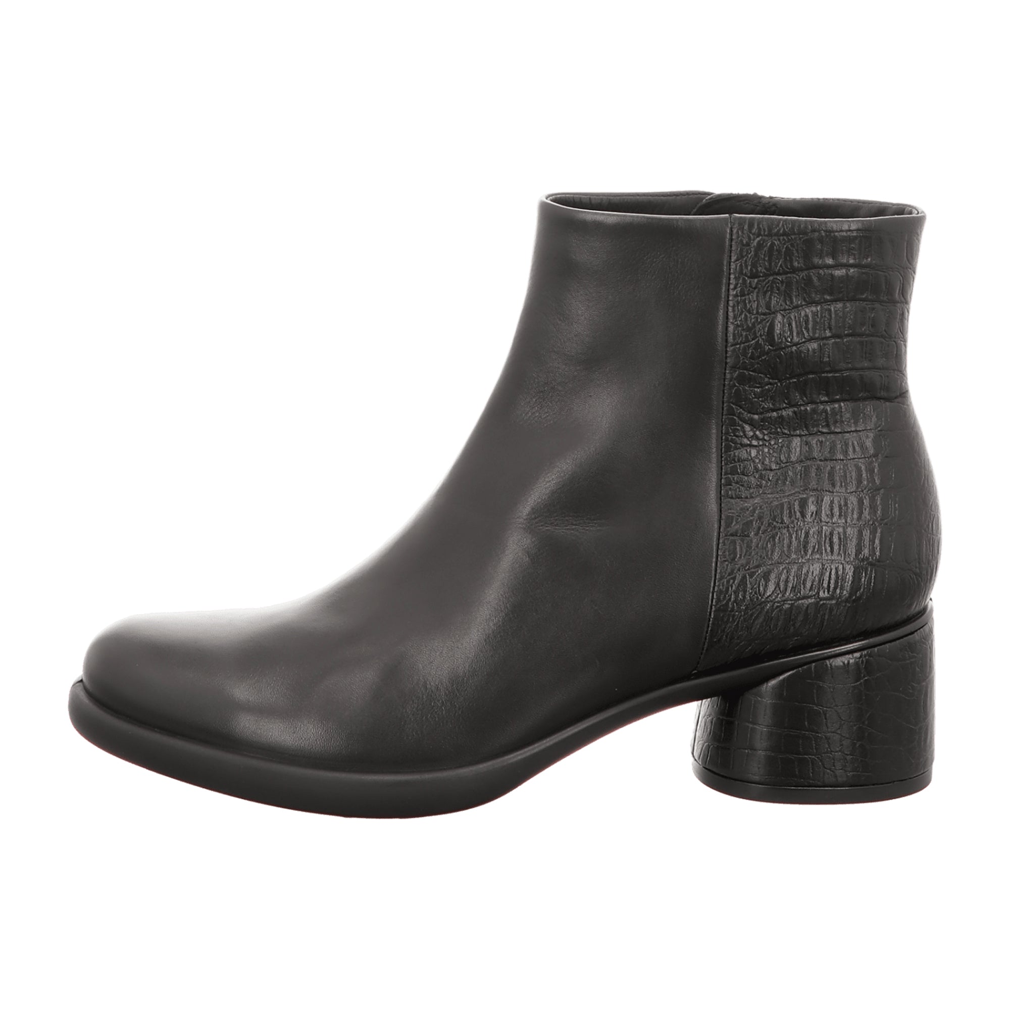 Ecco Sculpted LX 35 Women's Black Leather Ankle Boots - Bartel-Shop