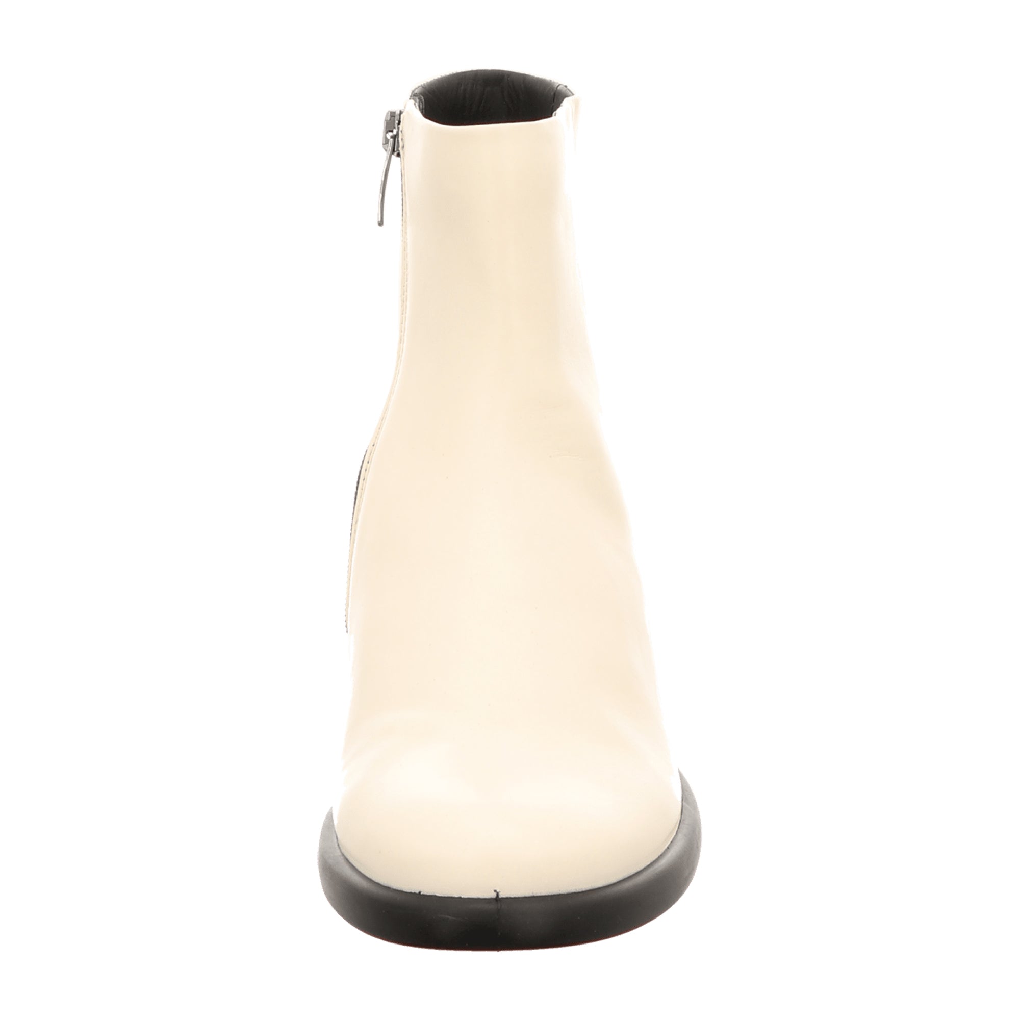 Ecco Sculpted Cream White Ankle Boots for Women, Elegant and Durable - Model 222413