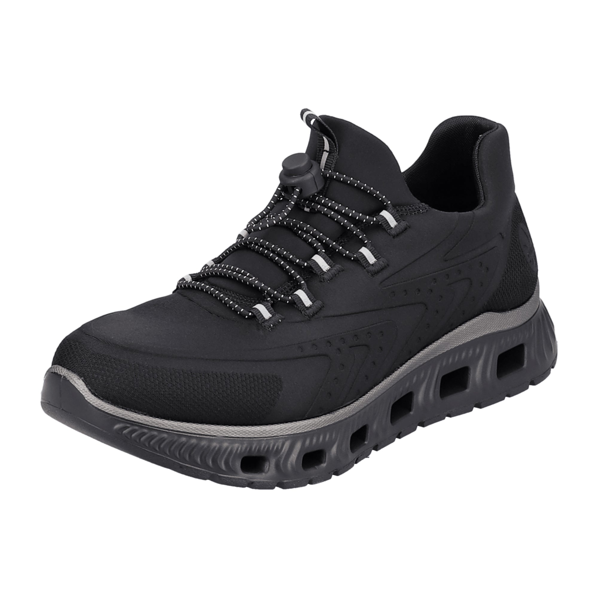 Rieker M605600 M60 Women's Black Shoes Stylish Comfort Footwear - Bartel-Shop