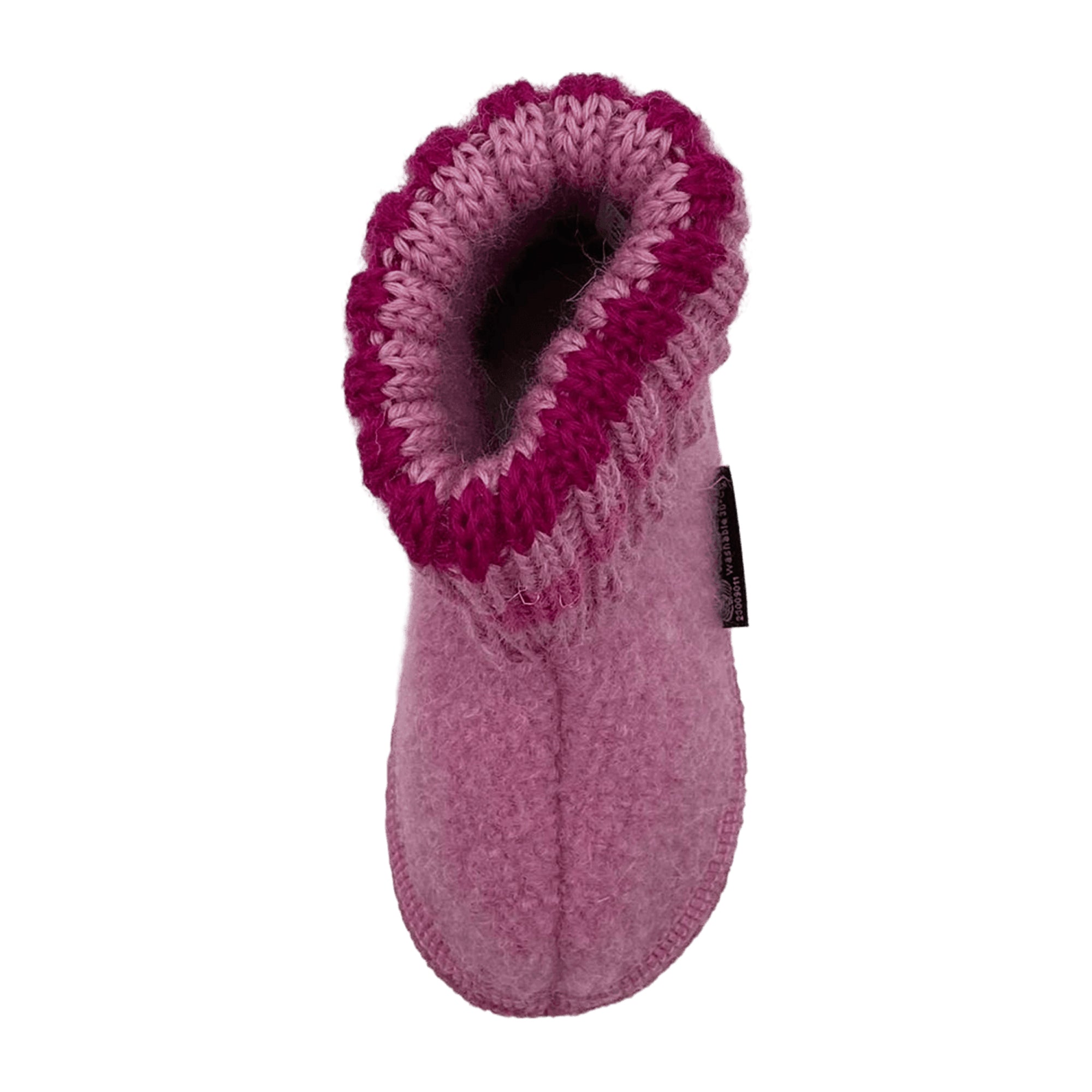 Haflinger Paul Kids' Slippers, Pink - Cozy & Durable