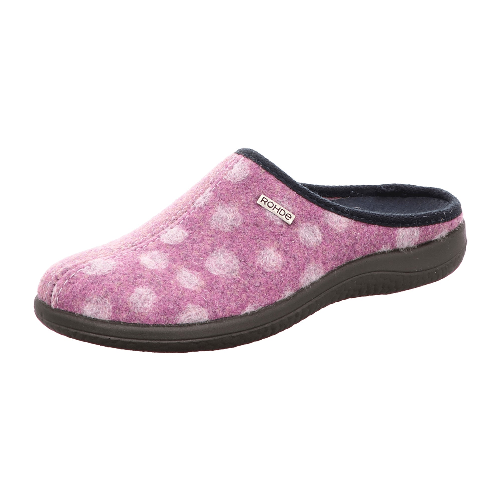 Rohde Violet Slip-On Women's Shoes Pink Textile Rubber Sole Round Toe