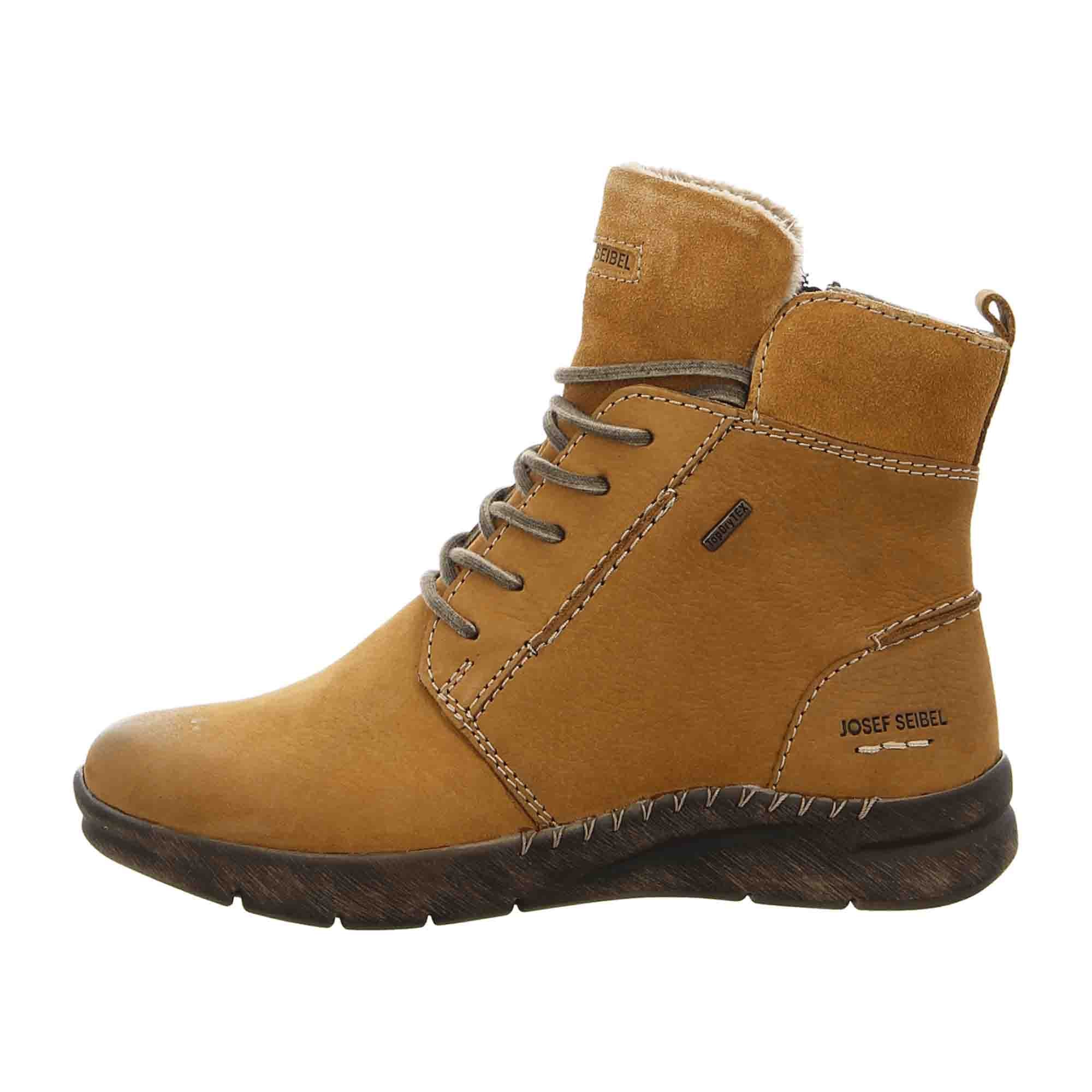 Josef Seibel Comfortable Yellow Ankle Boots for Women