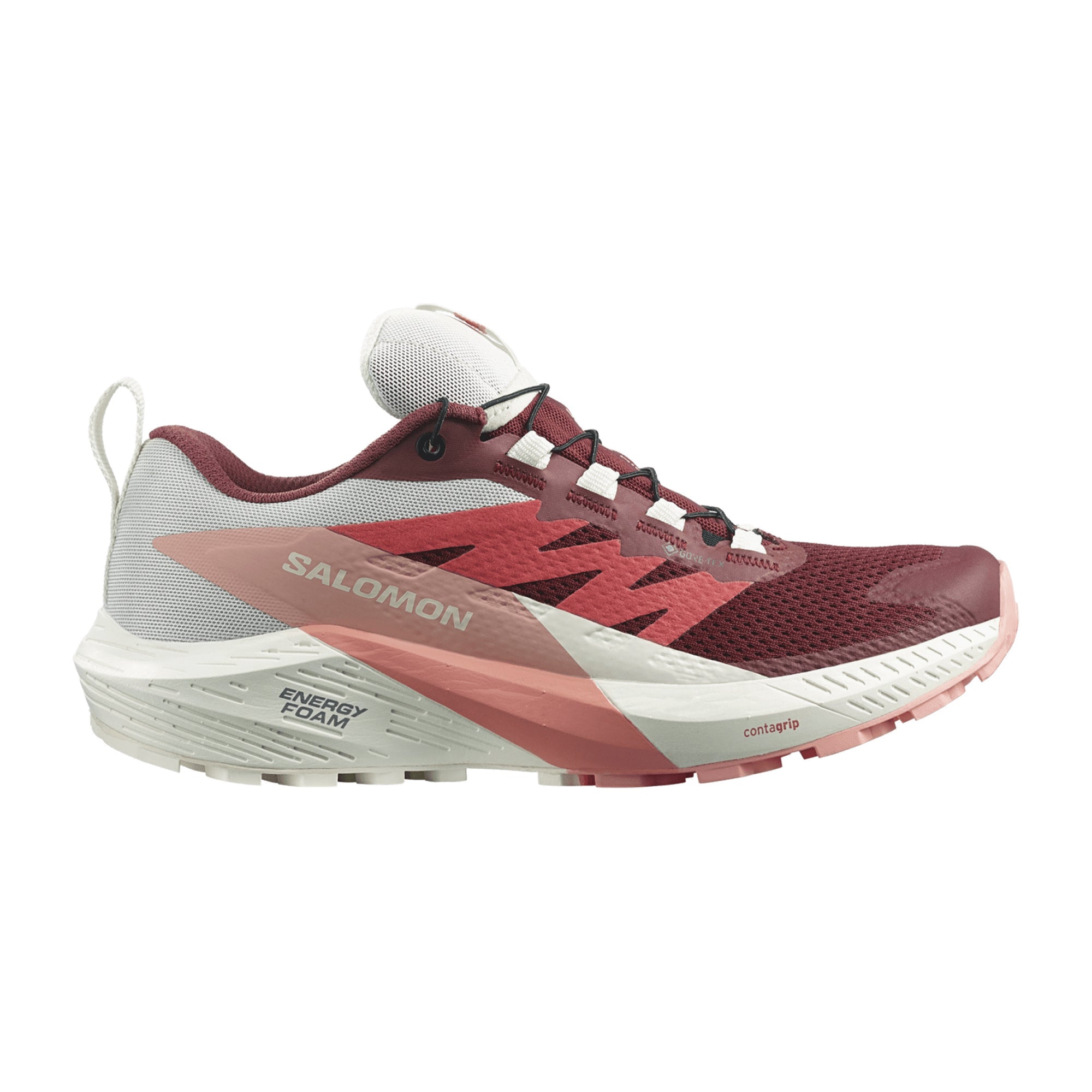 Salomon Sense Ride 5 GTX for women, red, shoes