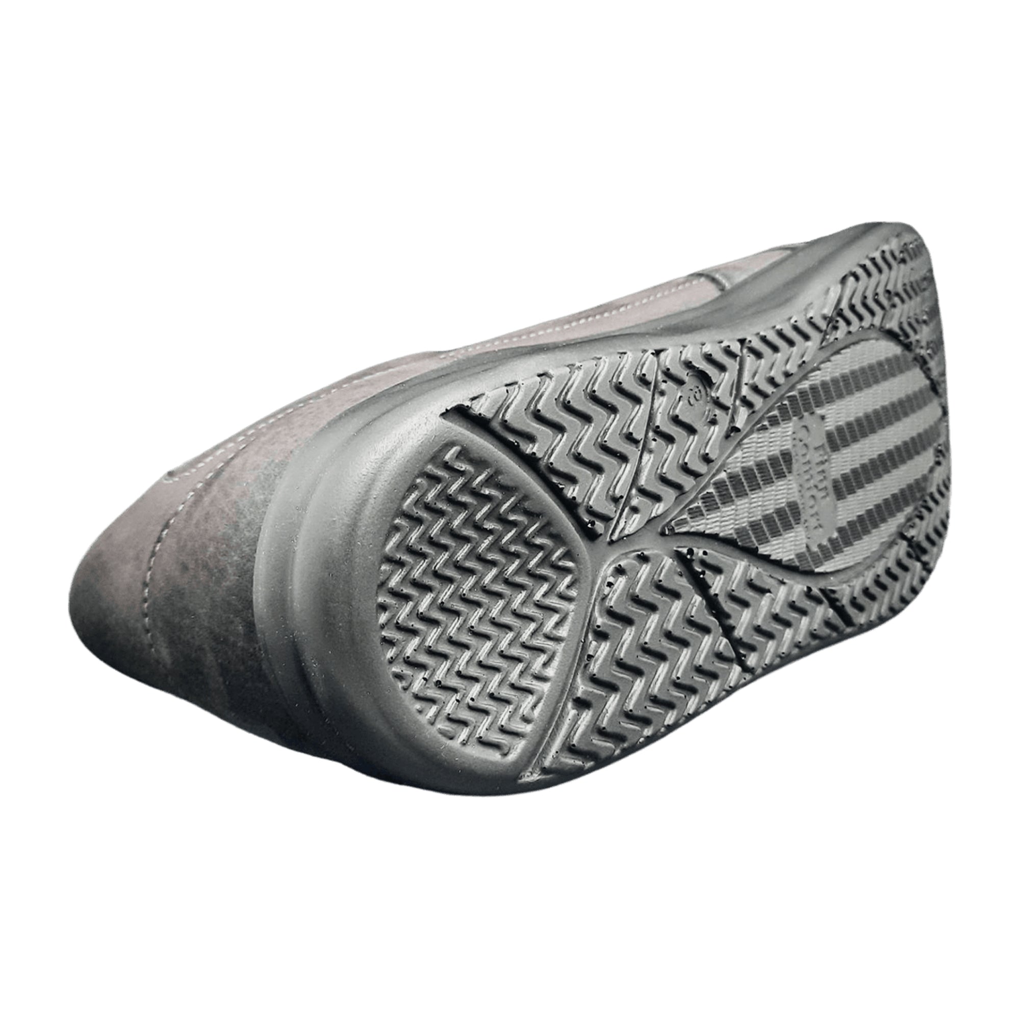 Finn Comfort Huaraz Men's Comfort Shoe - Dark Grey Nubuck Leather Walking Shoes for Strong Support and Everyday Wear - Bartel-Shop