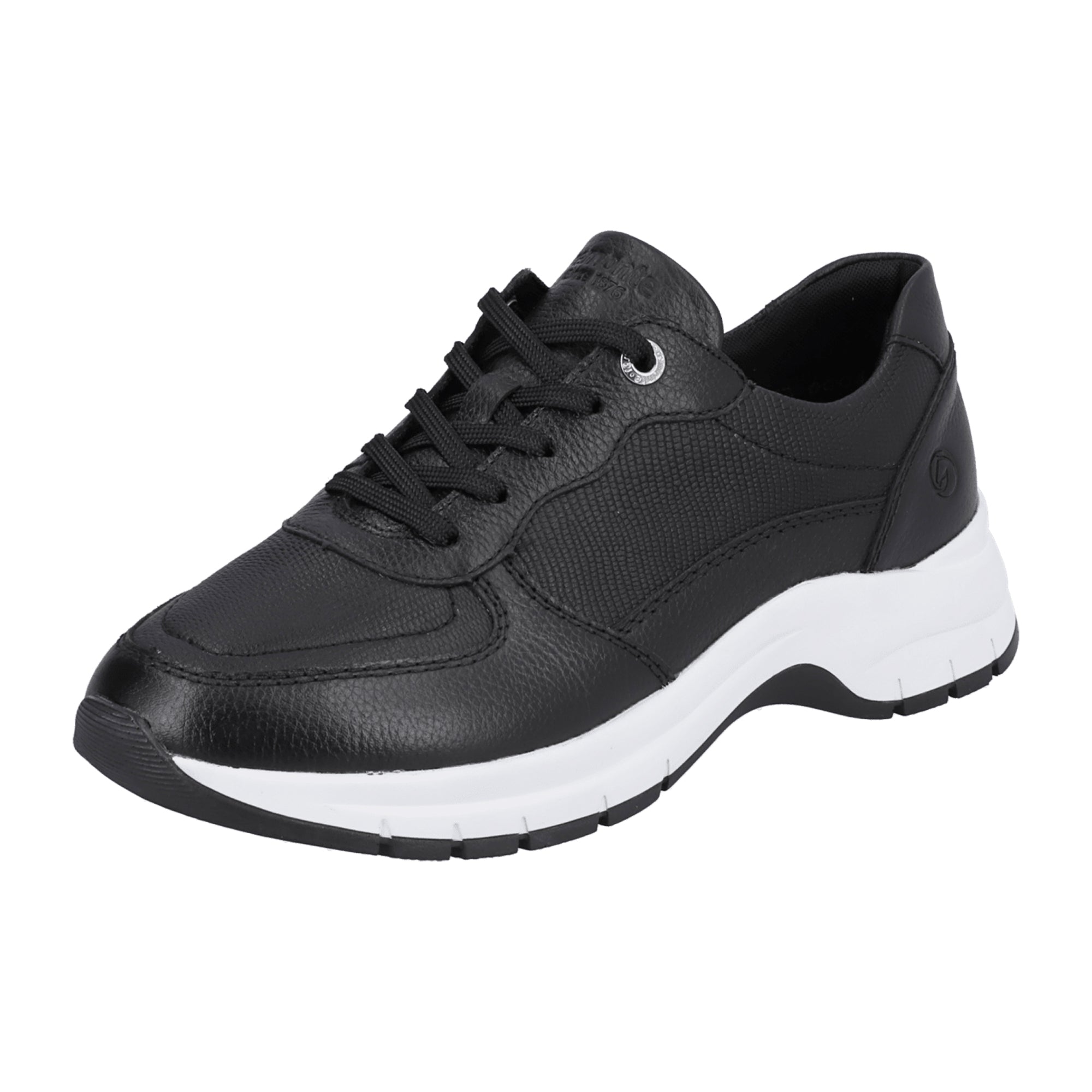 Remonte Women's Black Athletic Lace-Up Shoes