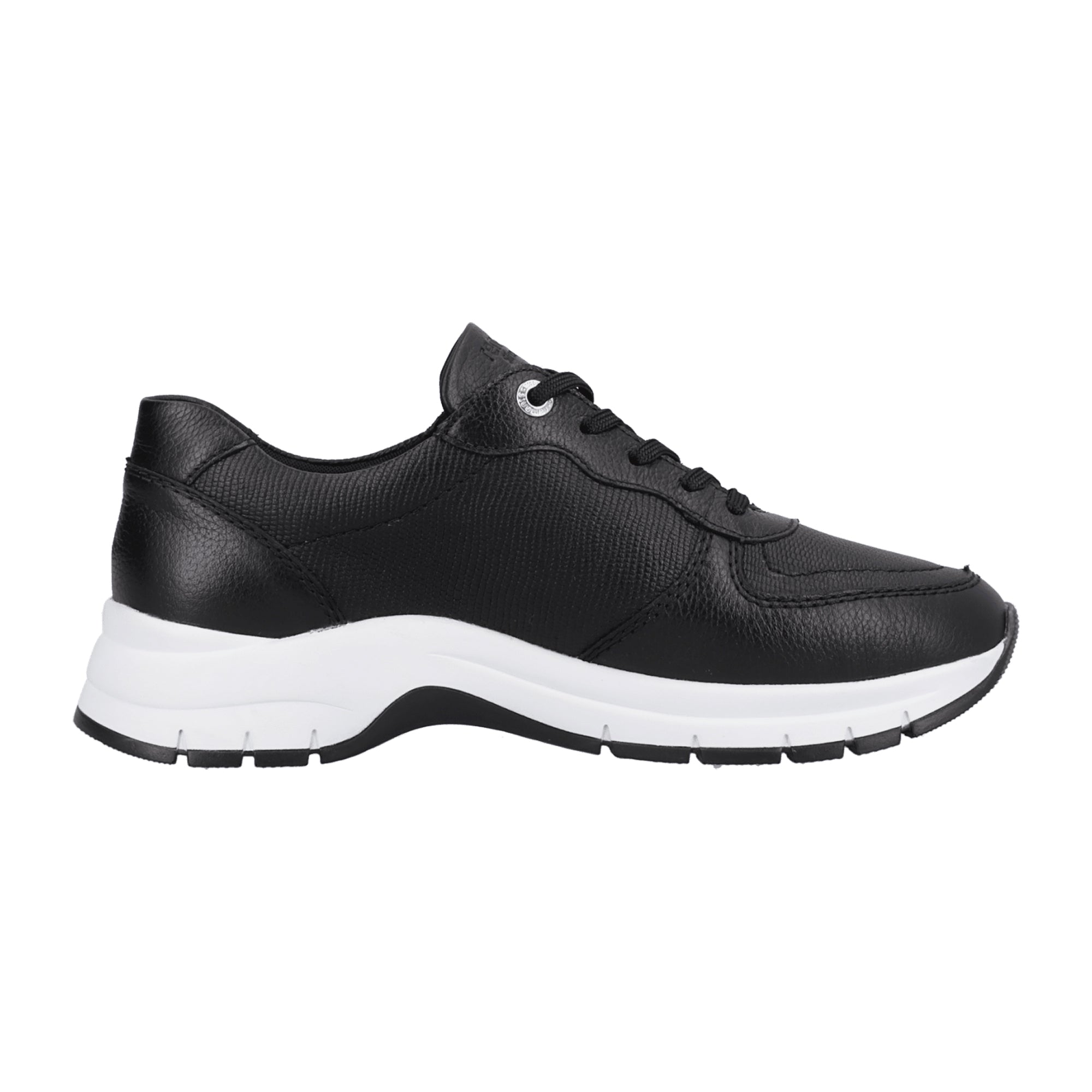 Remonte Women's Black Athletic Lace-Up Shoes