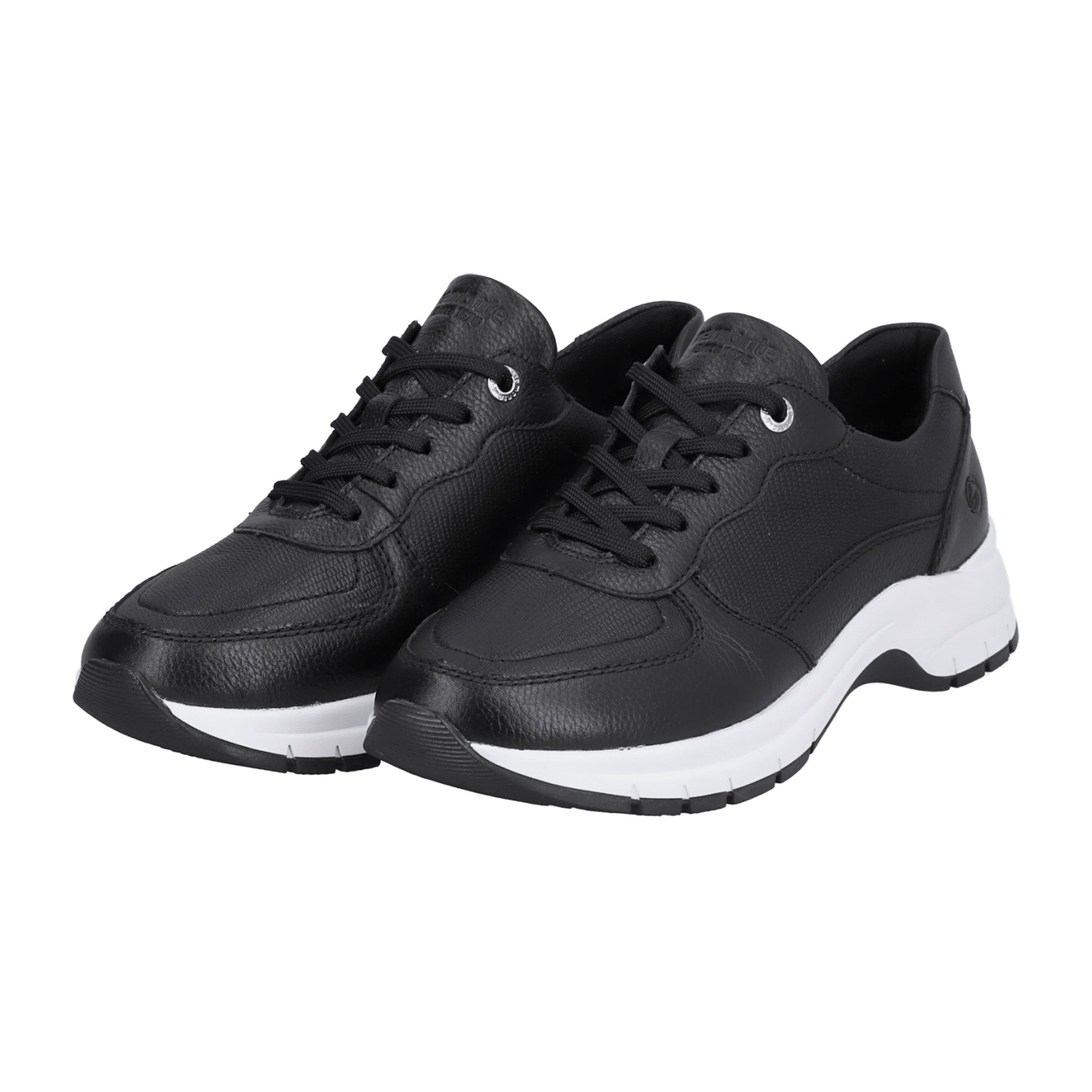 Remonte Women's Black Athletic Lace-Up Shoes