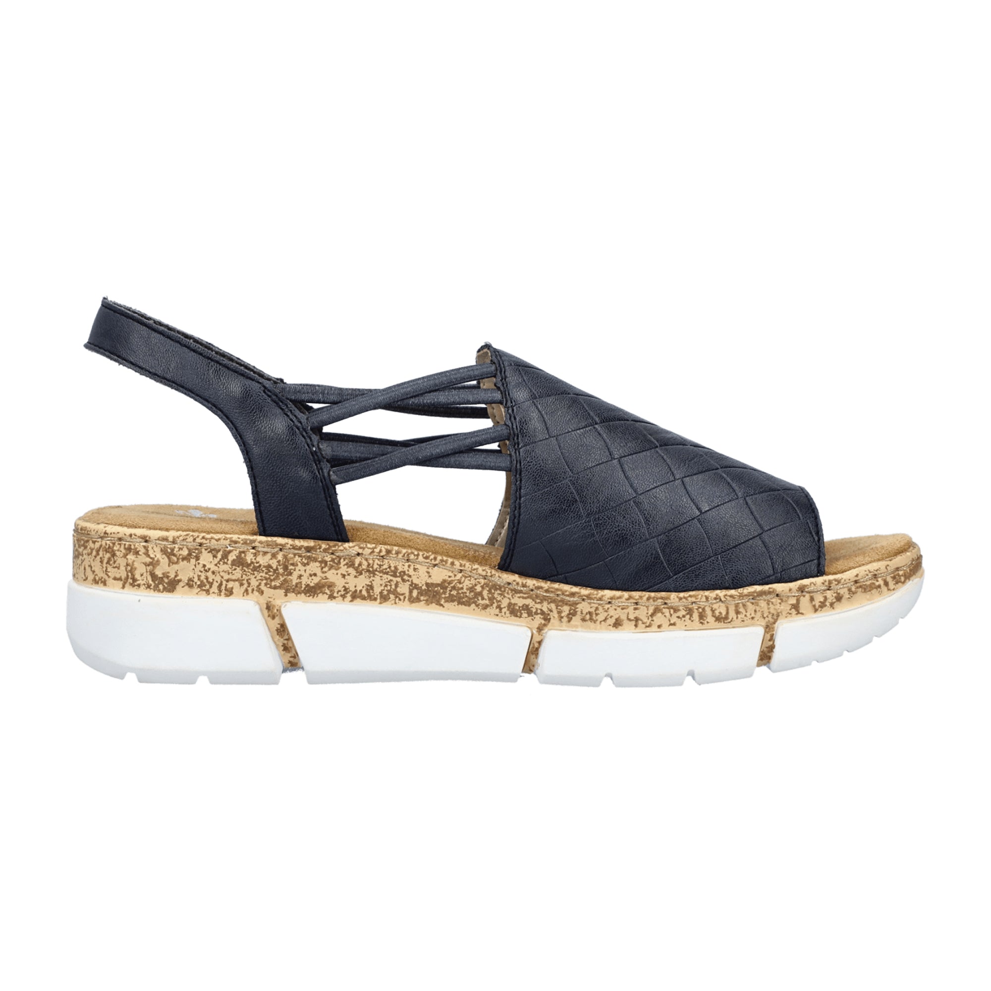 Rieker Comfortable Women's Sandals Blue Spring Summer Fashion