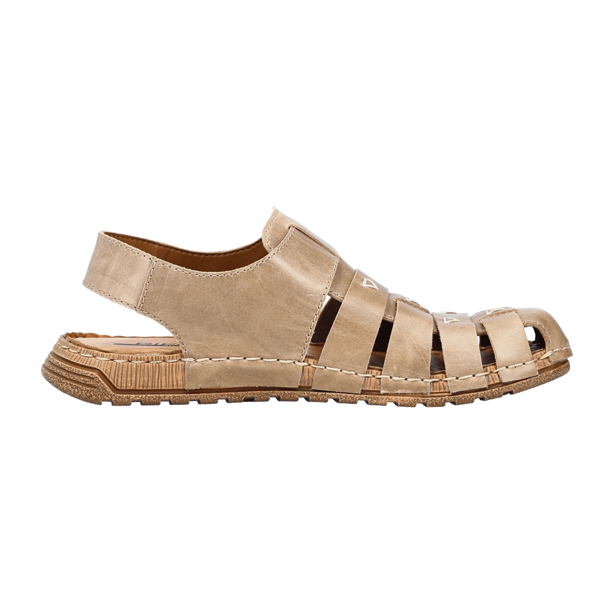 Rieker Men's Brown Sandals for Spring and Summer