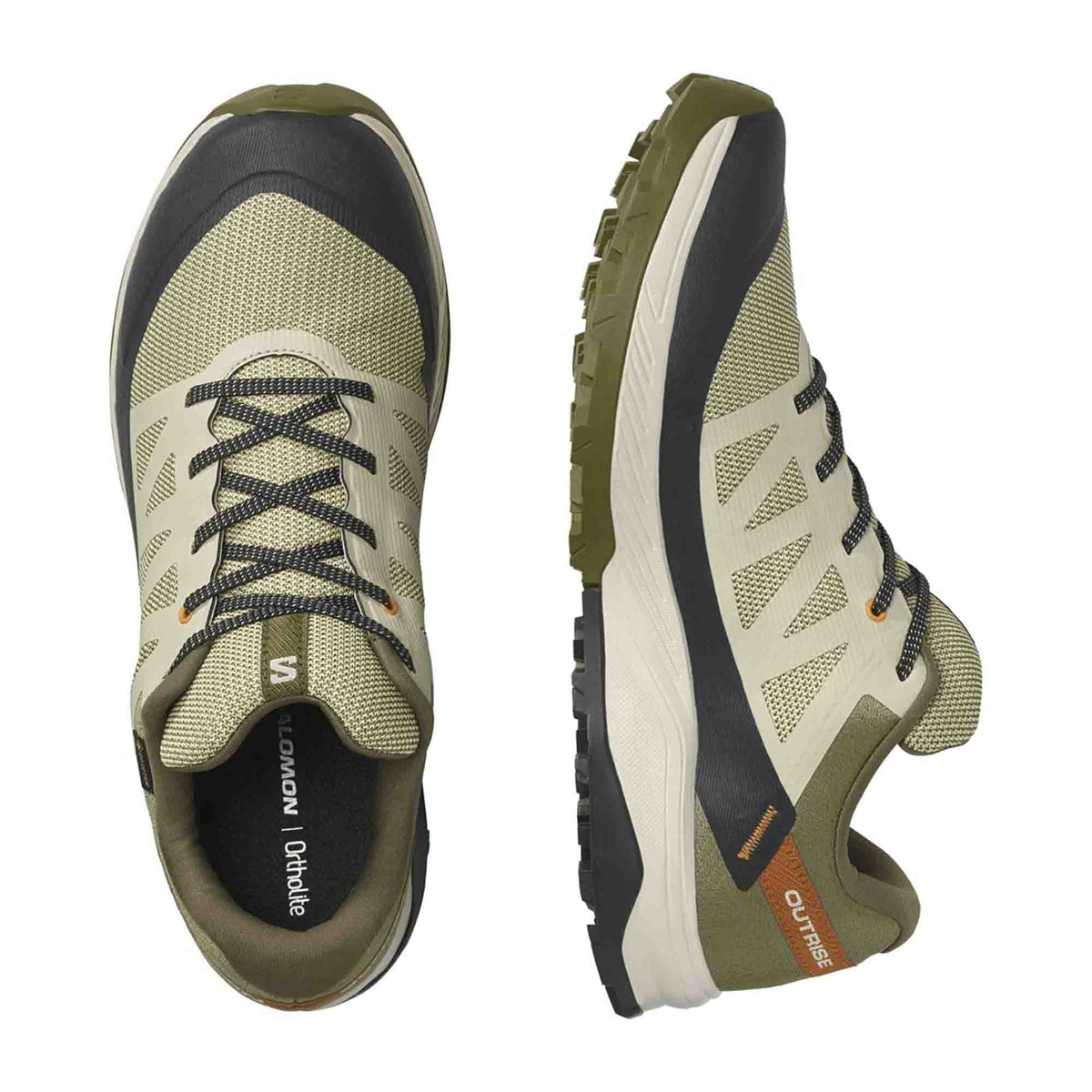 Salomon OUTRISE GTX for men, green, shoes - Bartel-Shop