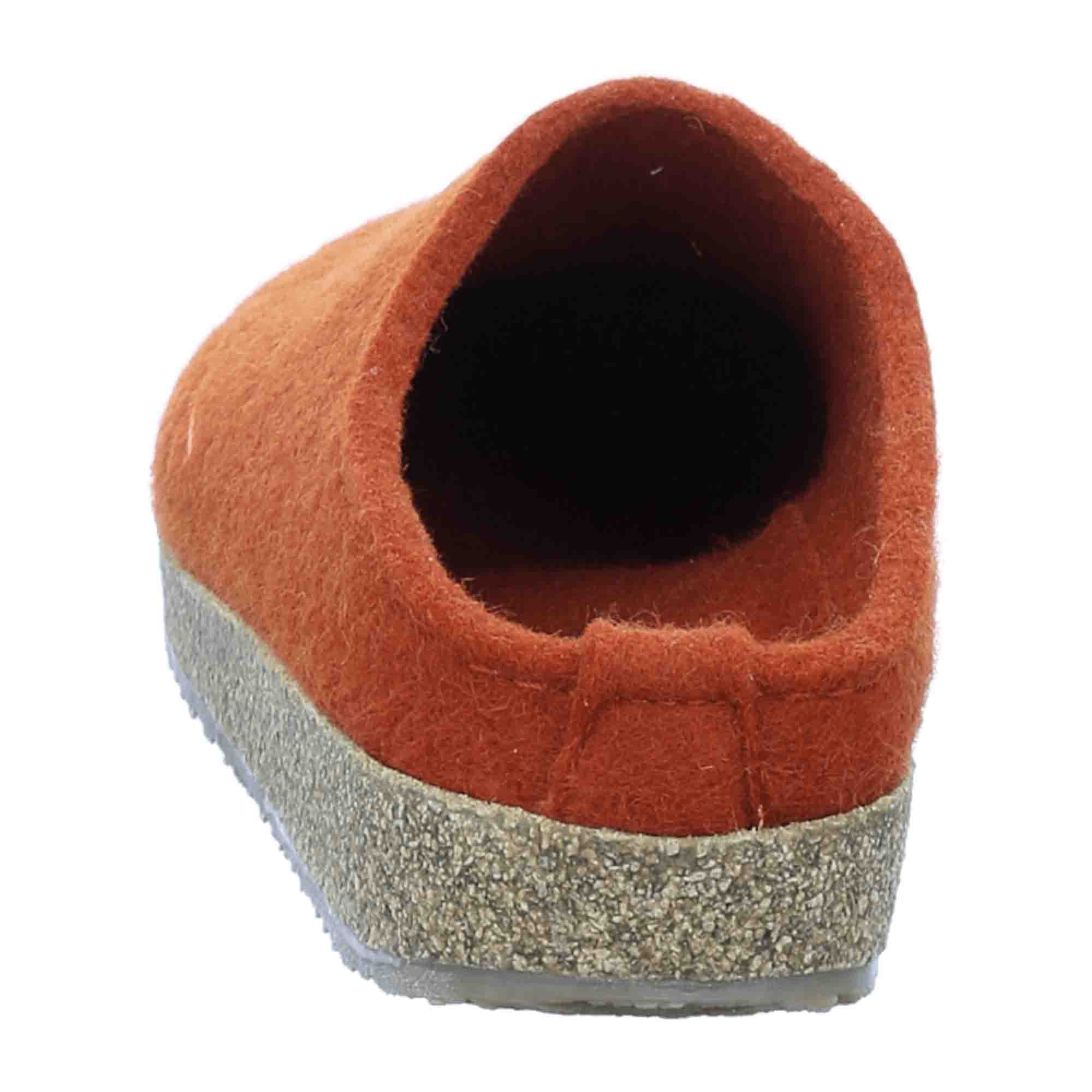 Haflinger Grizzley Mikado Women's Clogs, Vibrant Orange