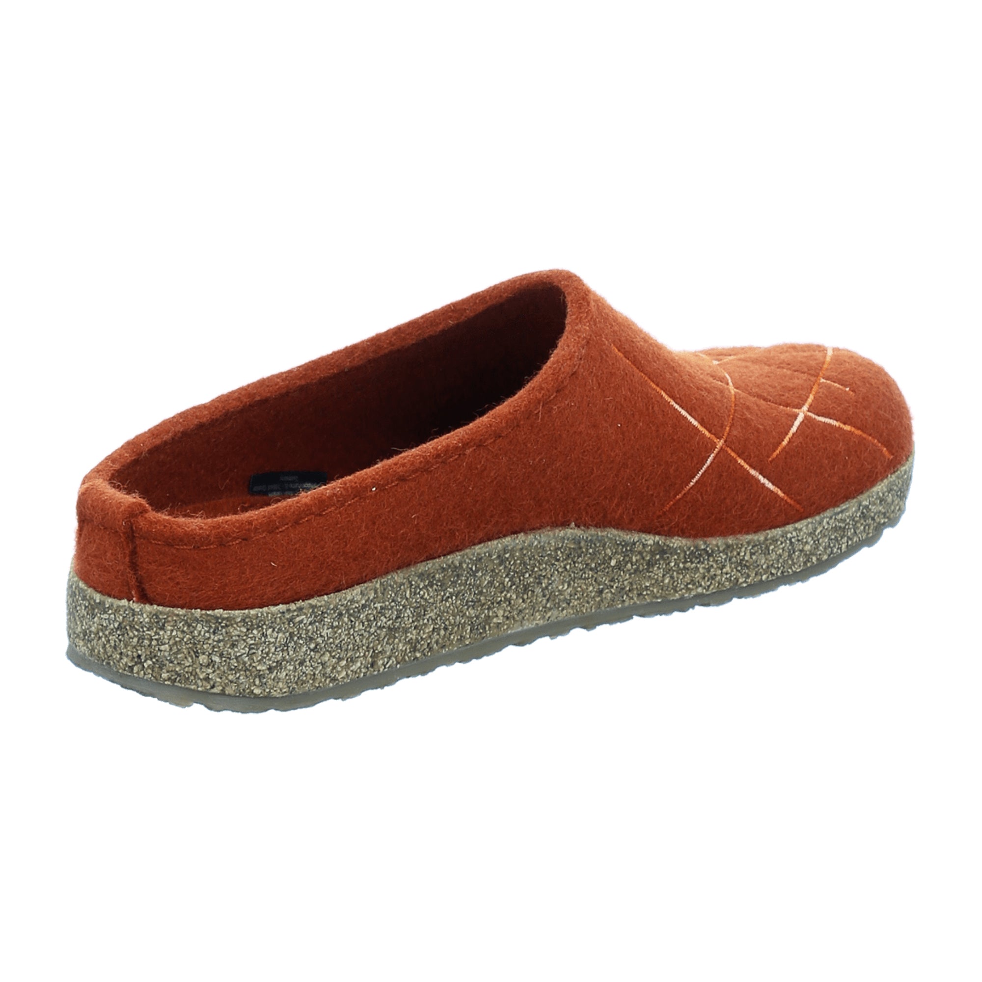 Haflinger Grizzley Mikado Women's Clogs, Vibrant Orange
