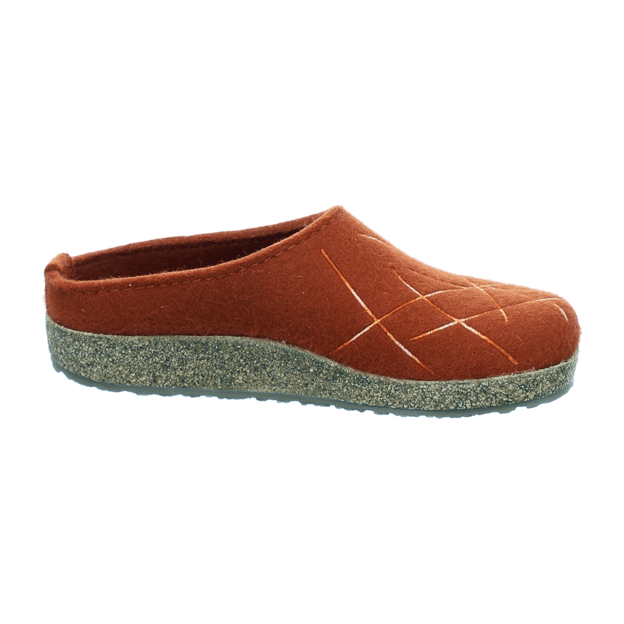 Haflinger Grizzley Mikado Women's Clogs, Vibrant Orange