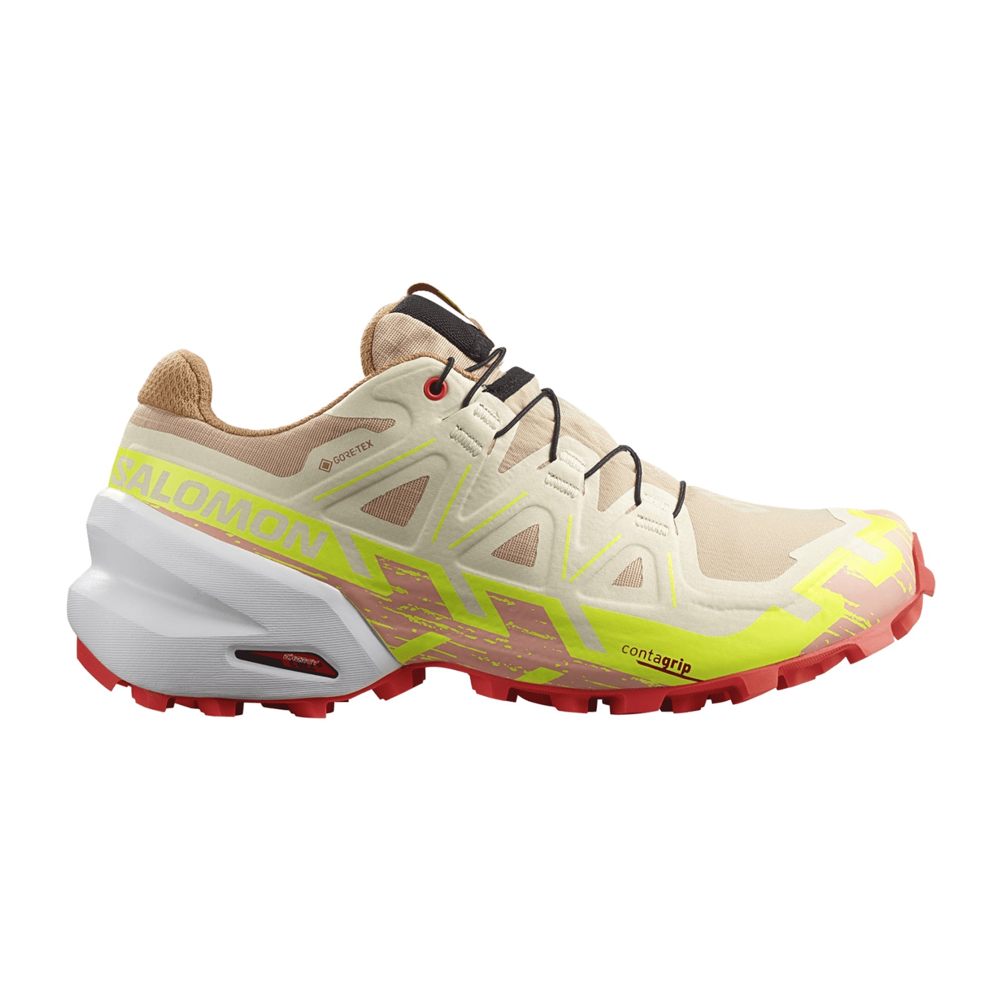 Salomon Speedcross 6 GTX for women, yellow, shoes