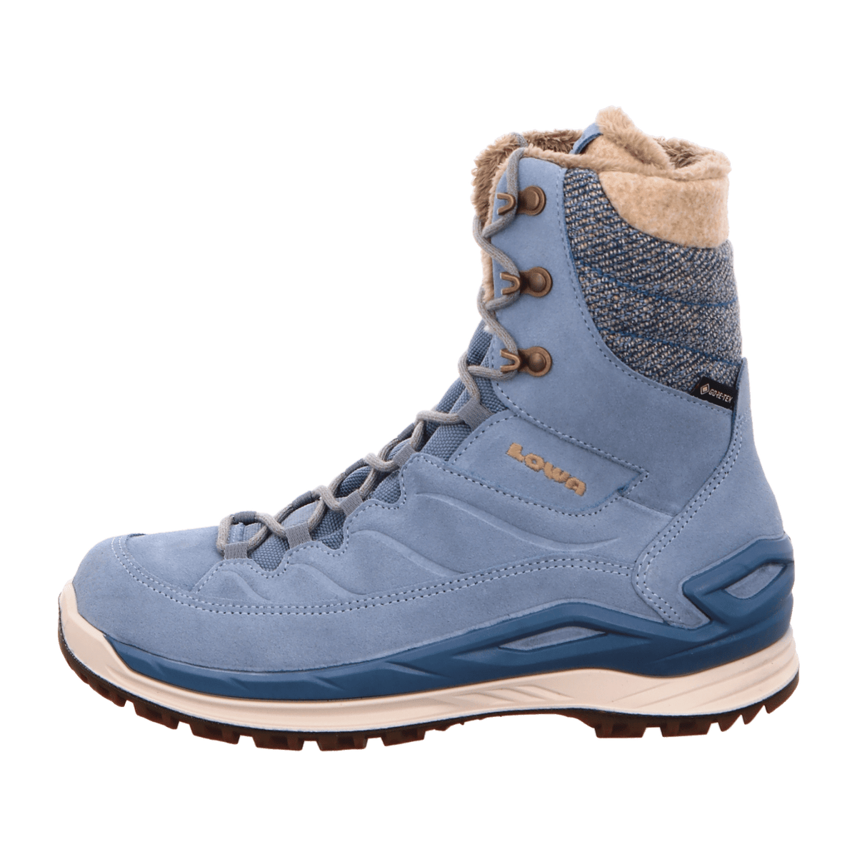 LOWA Women's Trekking & Hiking Shoes Ice Blue Taupe