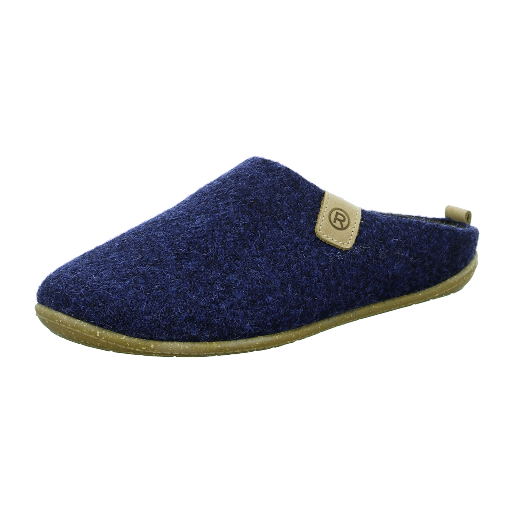 Rohde Rivoli 6863-56 Ocean Harris Tweed Blue Women's Eco Friendly Slippers