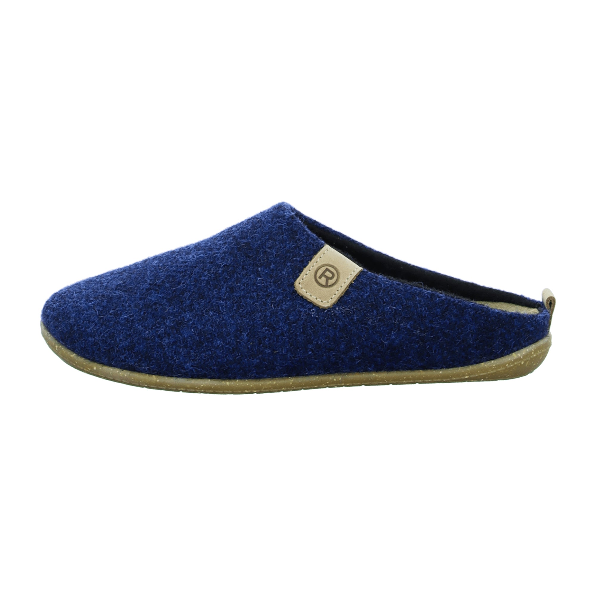 Rohde Rivoli 6863-56 Ocean Harris Tweed Blue Women's Eco Friendly Slippers