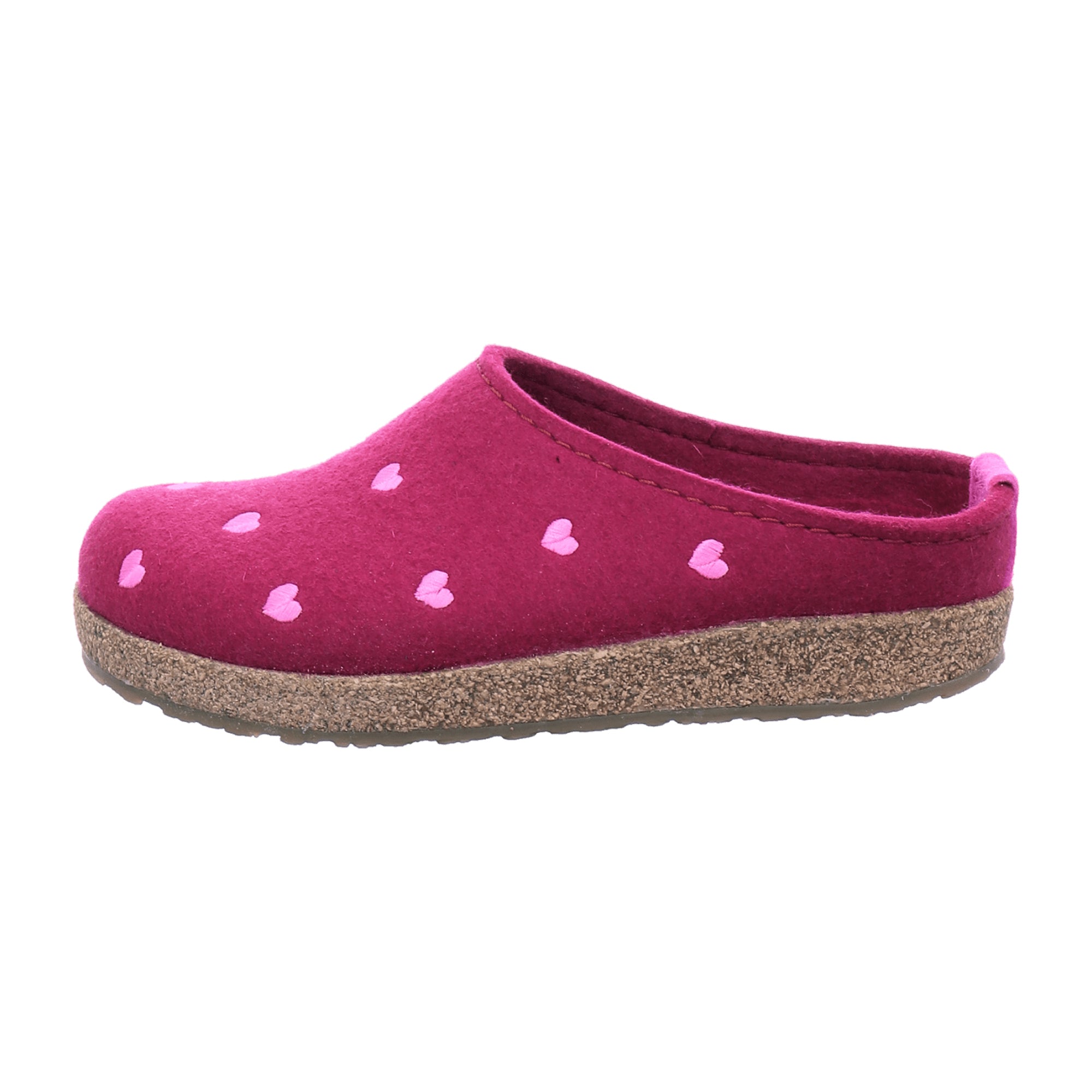 Haflinger Women's Slippers in Pink - Comfortable & Stylish Indoor Footwear