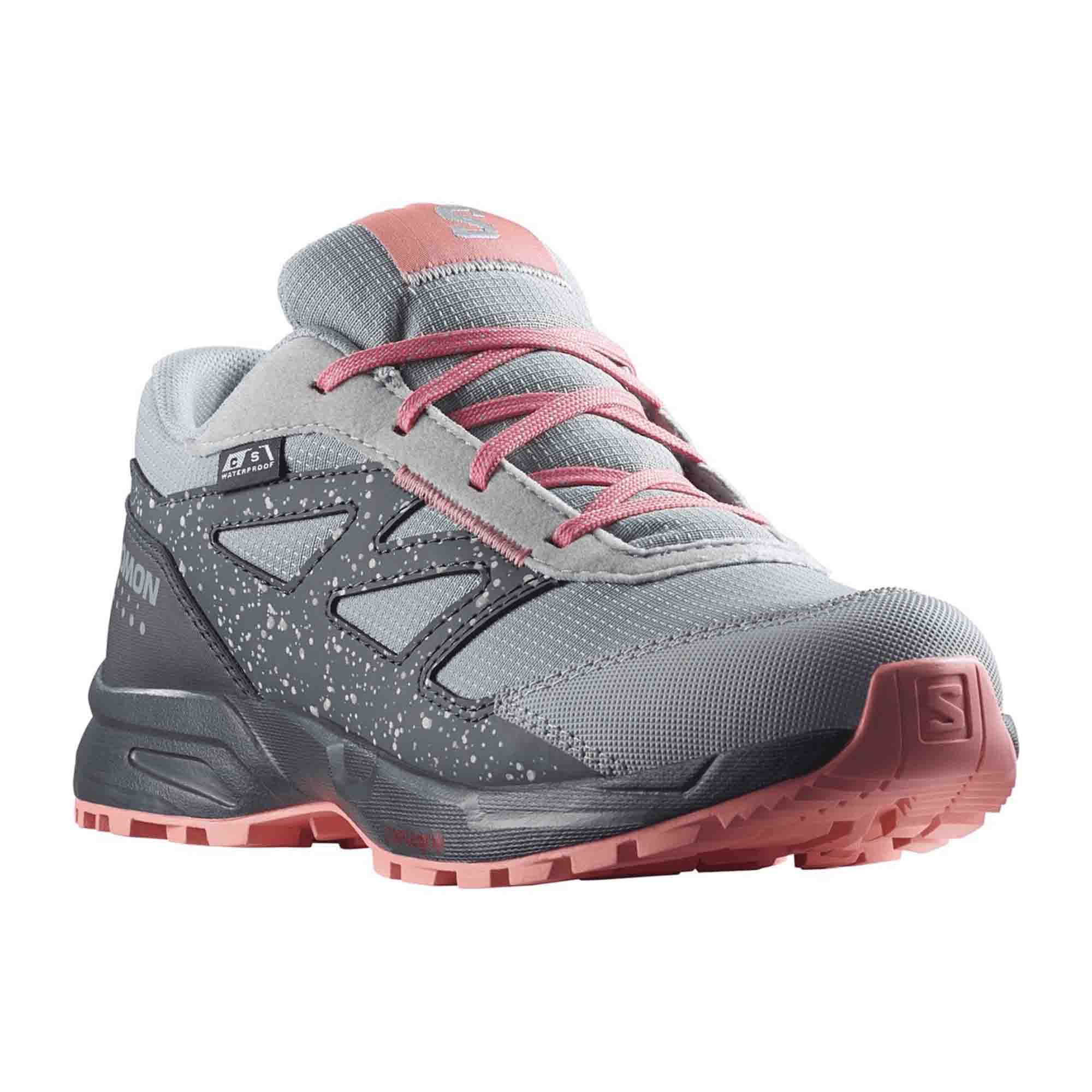 Salomon OUTWAY CSWP JUNIOR for children, blue, shoes