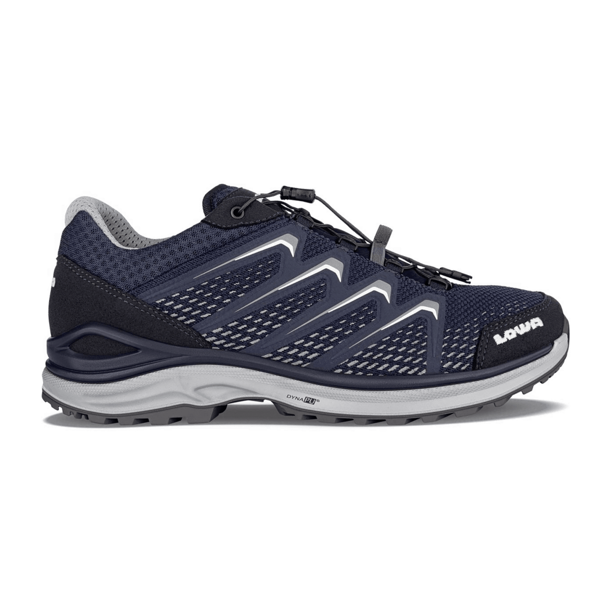 LOWA Maddox GTX LO Men's Trekking Shoes - Navy Silver Waterproof