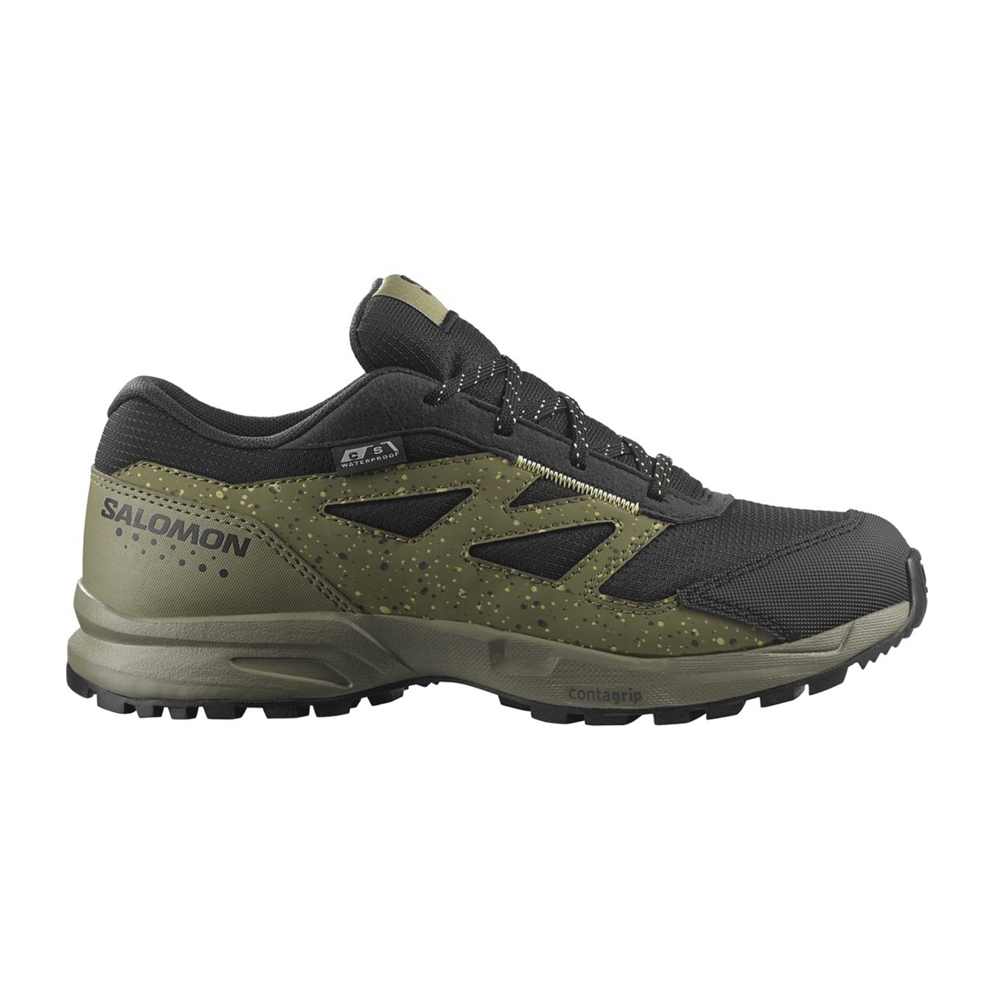 Salomon OUTWAY CSWP JUNIOR for children, green, shoes