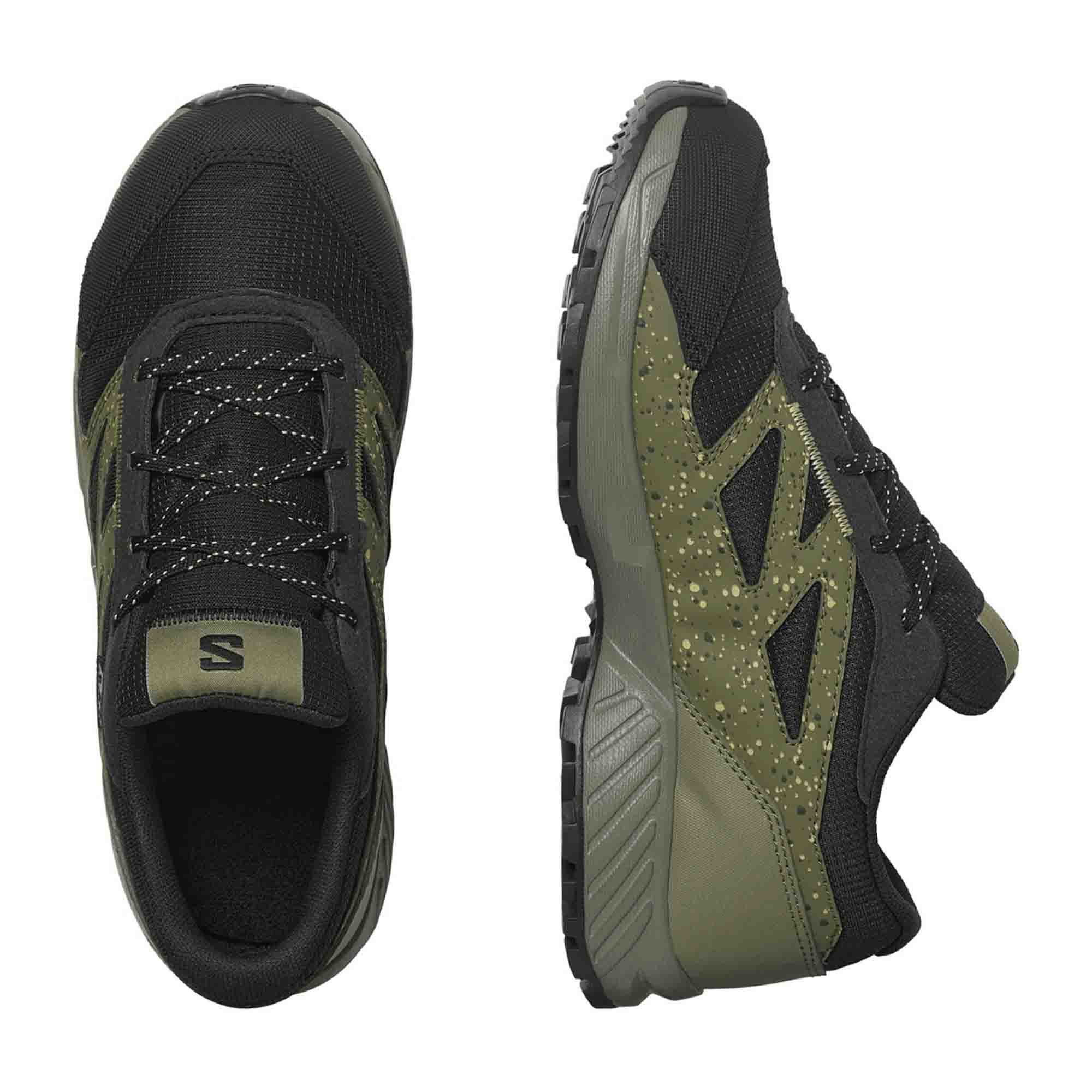 Salomon OUTWAY CSWP JUNIOR for children, green, shoes