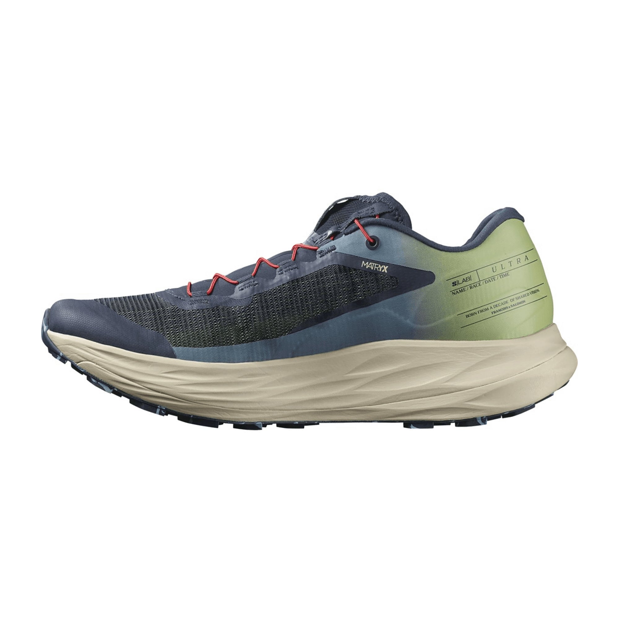 Salomon S/LAB ULTRA for men, green, shoes