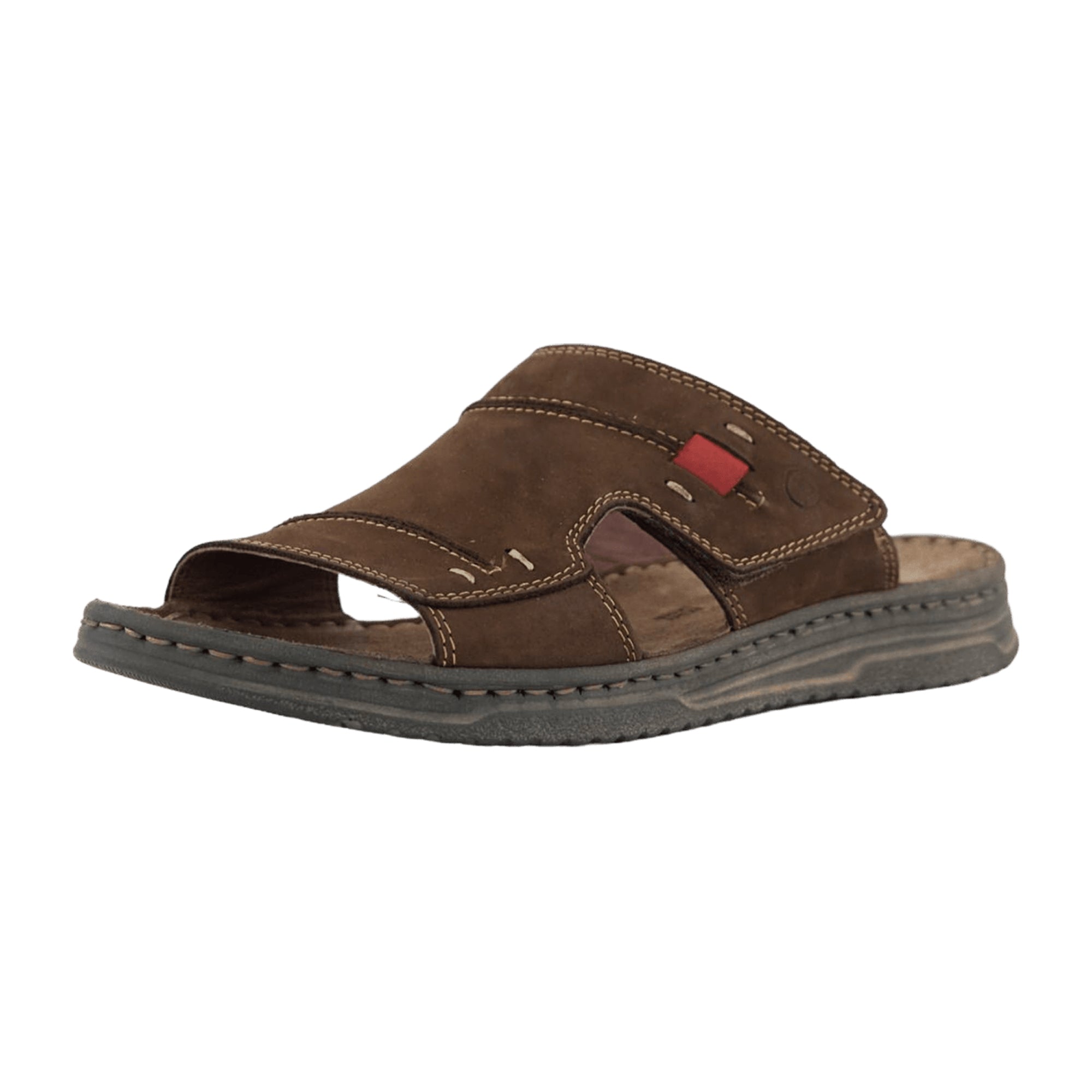 Rohde Men's Brown Slip-On Sandals for Spring and Summer