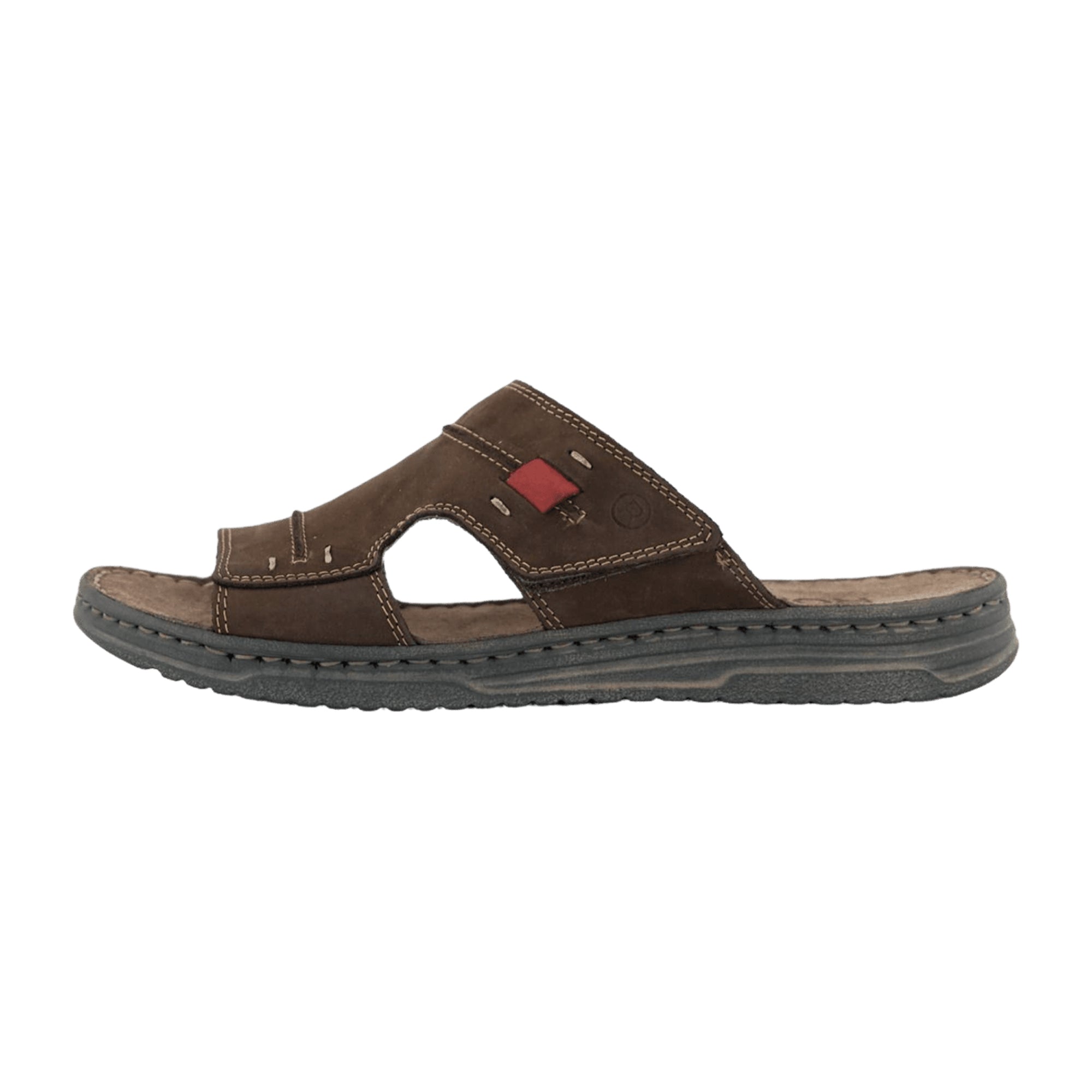Rohde Men's Brown Slip-On Sandals for Spring and Summer