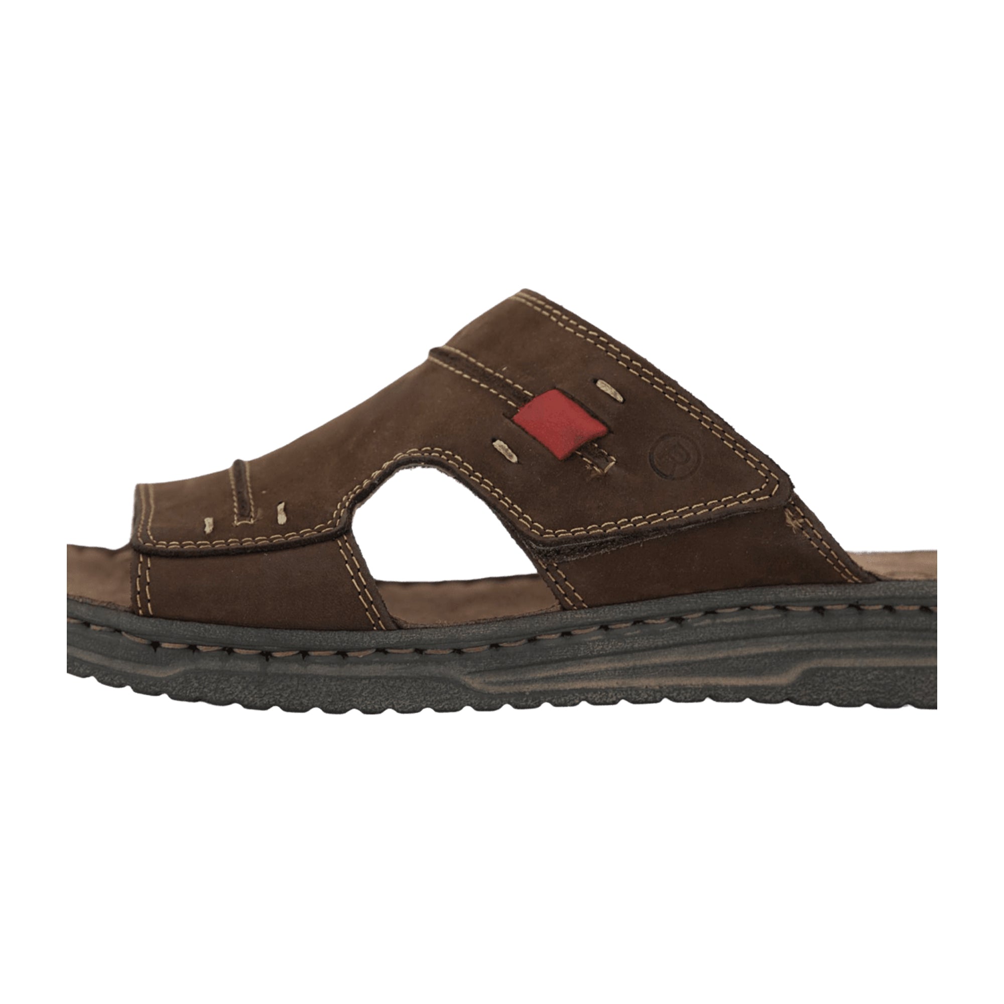 Rohde Men's Brown Slip-On Sandals for Spring and Summer