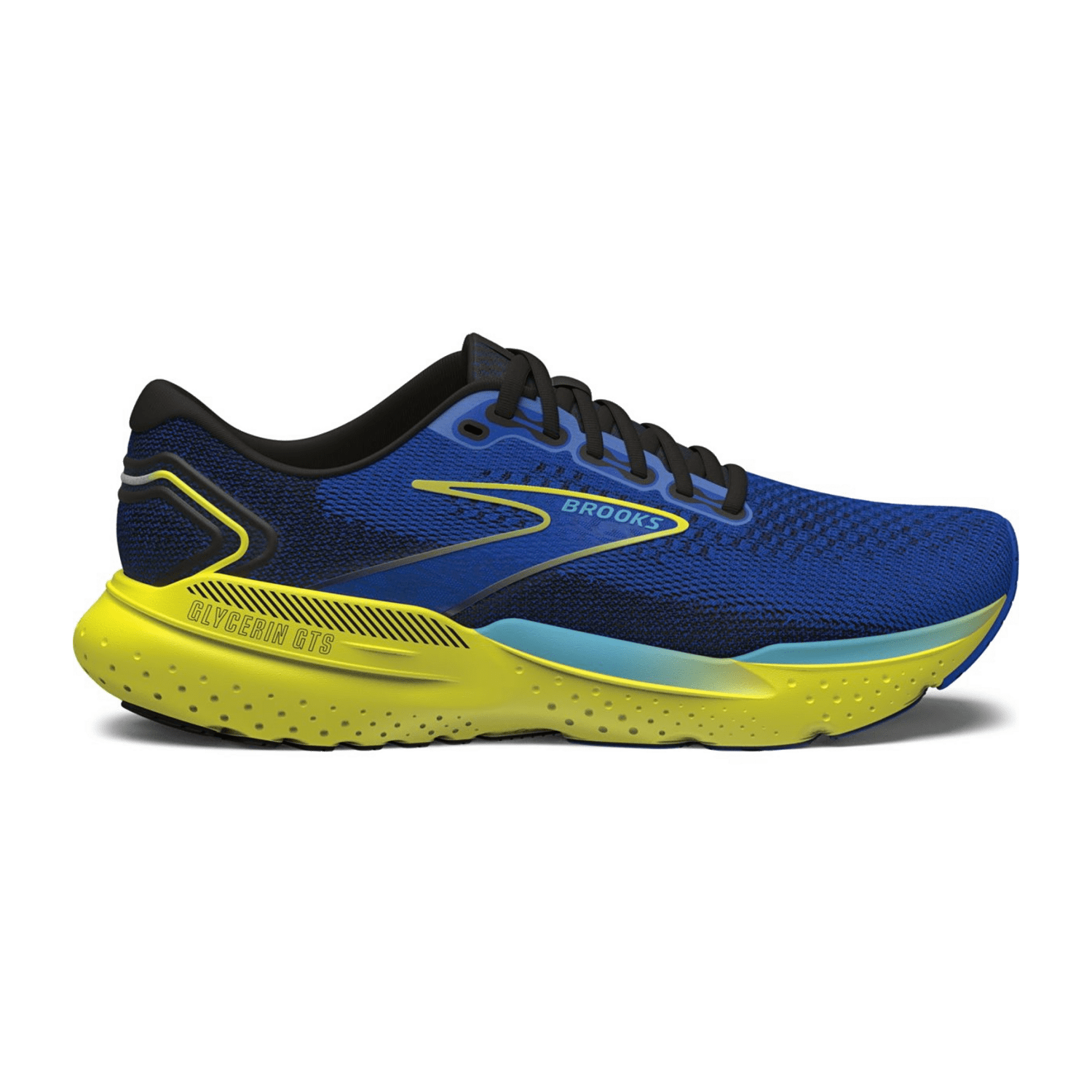 Brooks Glycerin GTS 21 Men's Running Shoes in Blue Nightlife/Black