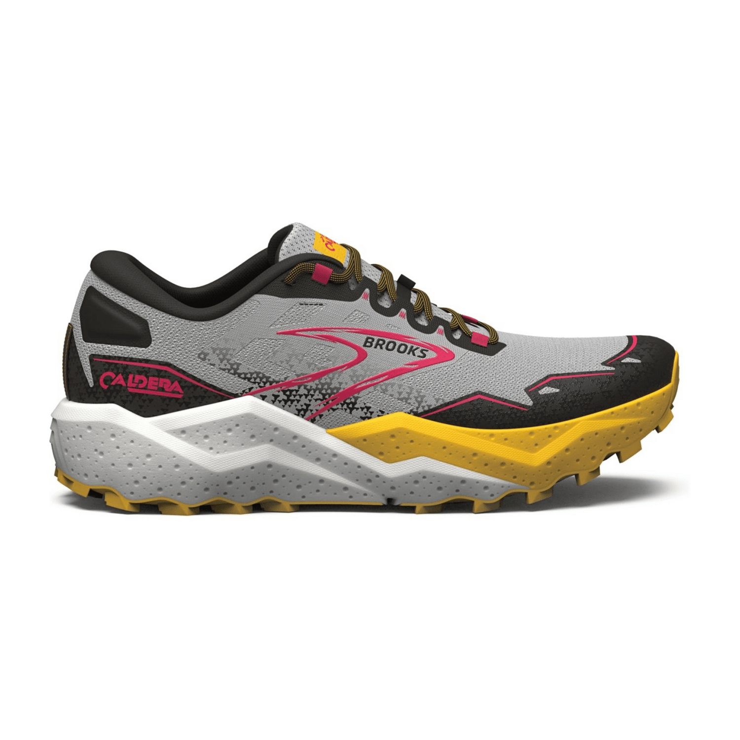 Brooks Caldera 7 Women's Running Shoes Grey Lace-Up