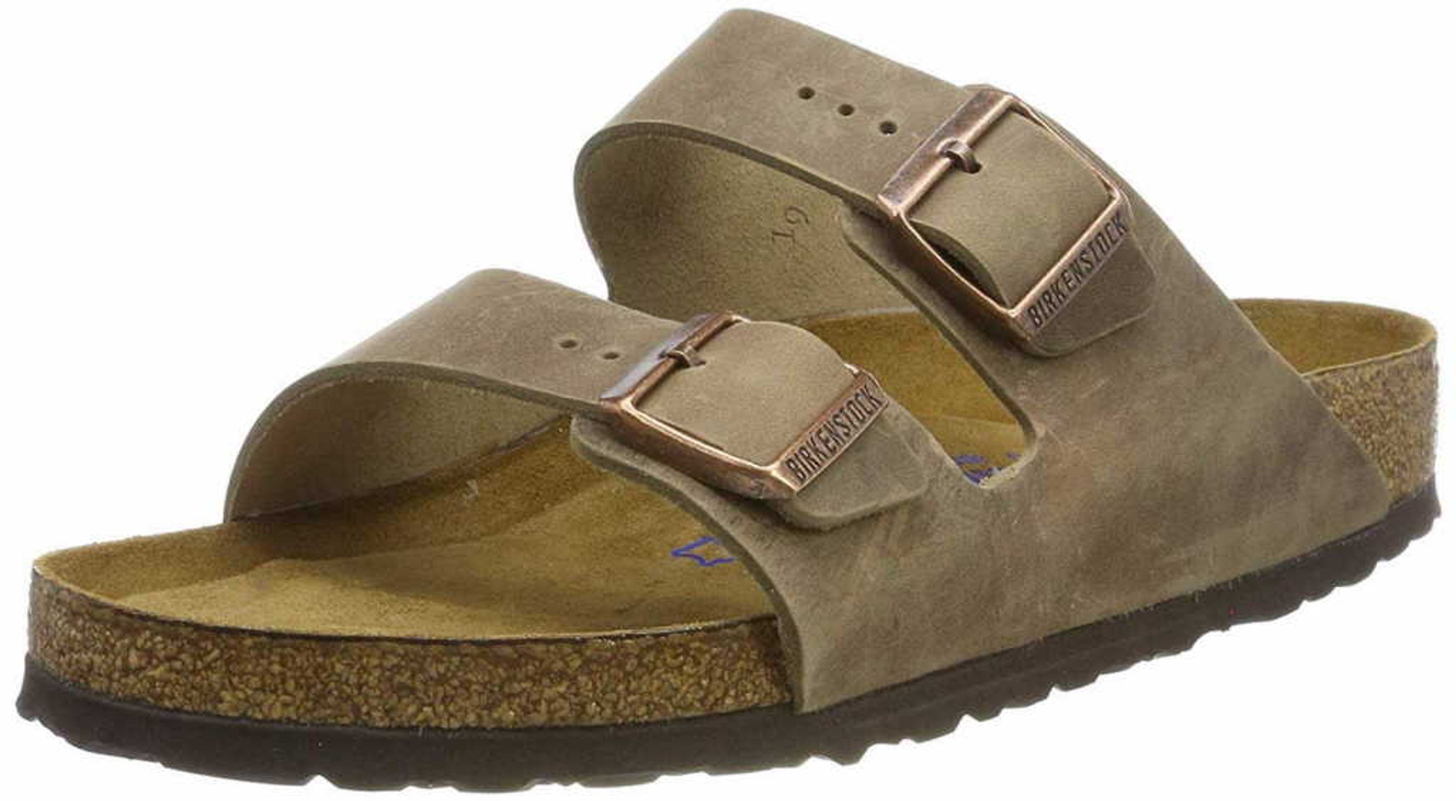 Birkenstock Arizona mules beige leather - Bartel-Shop