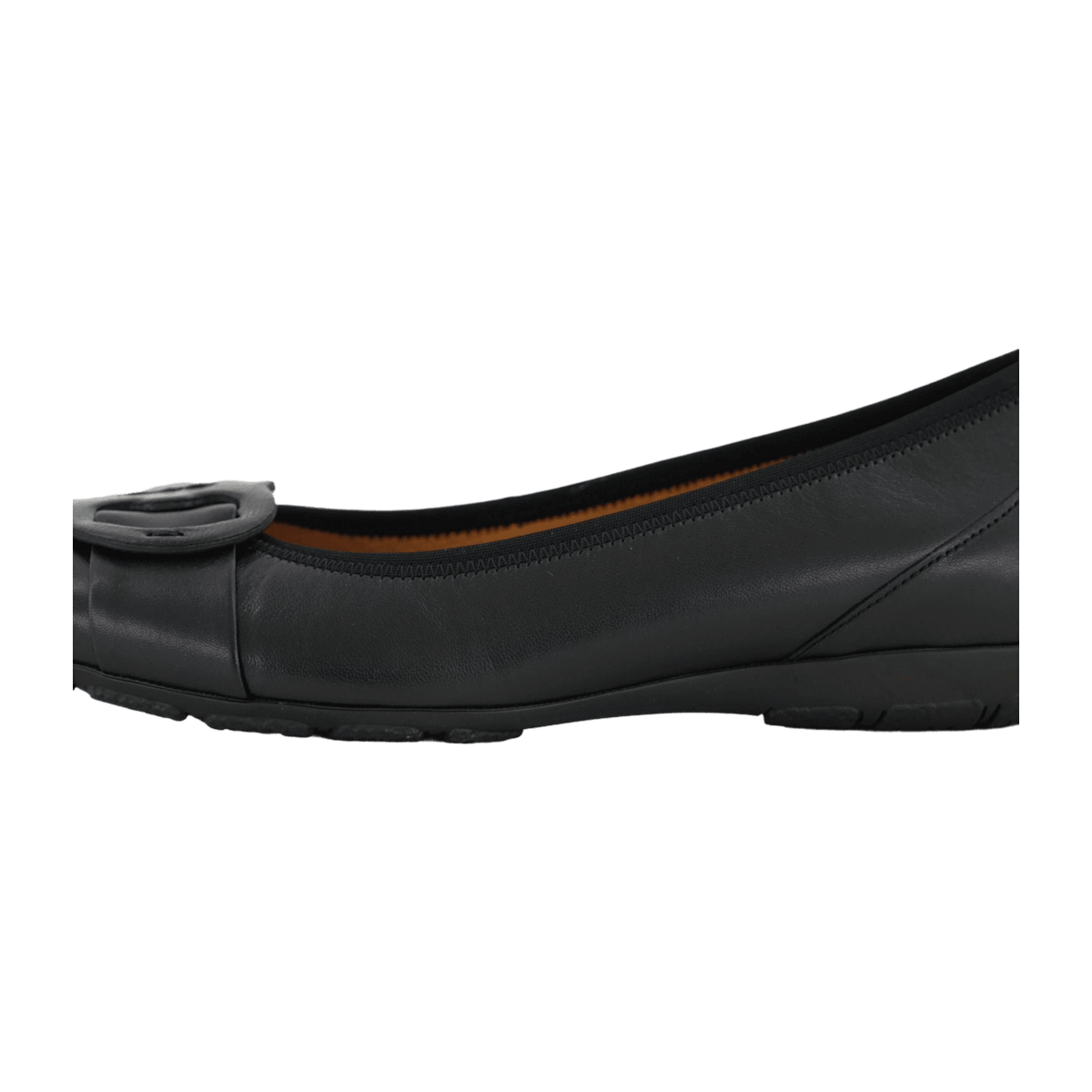 Gabor Women's Classic Ballet Flats Black Leather