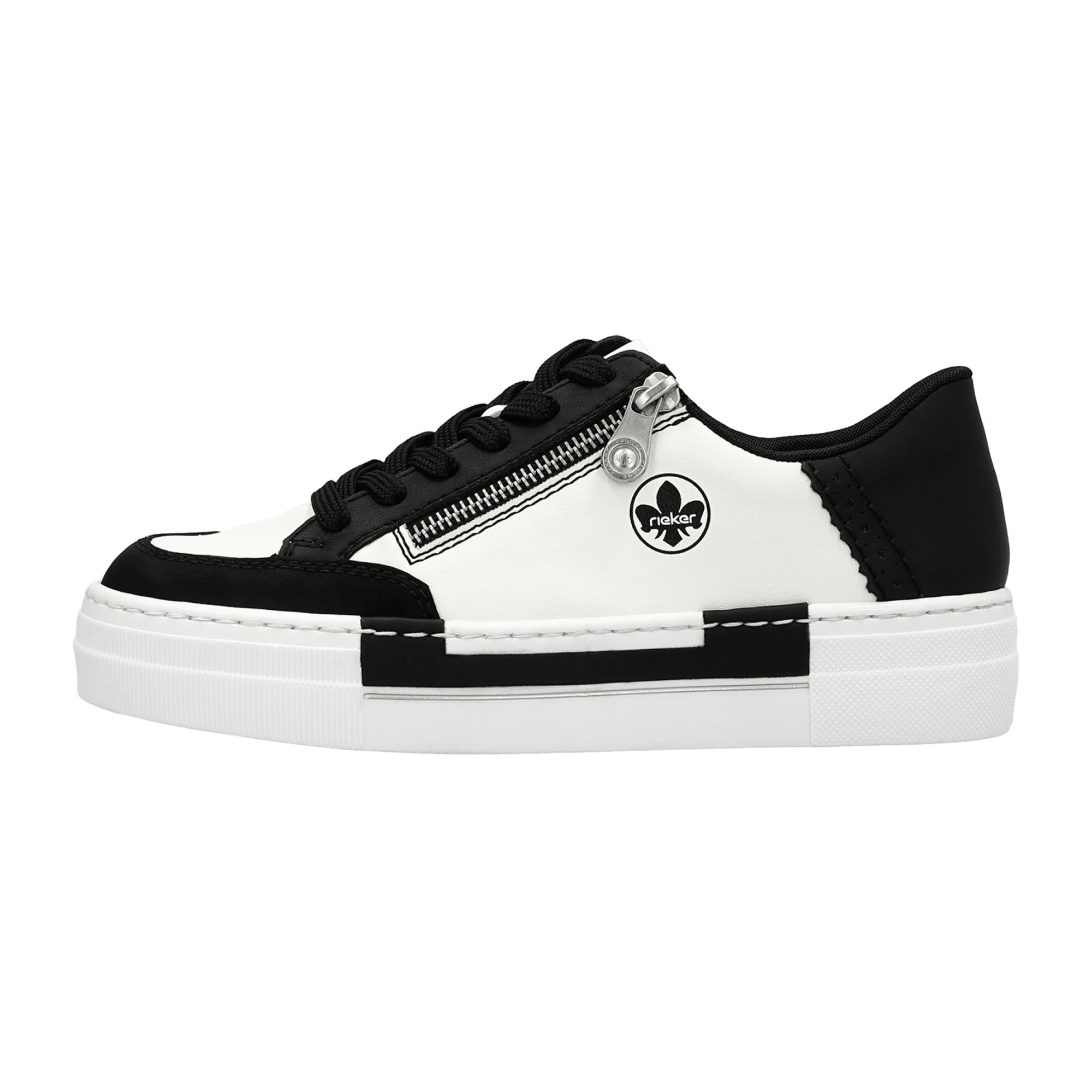 Rieker N4903 Women's White Shoes Synthetic Leather Casual Comfort - Bartel-Shop