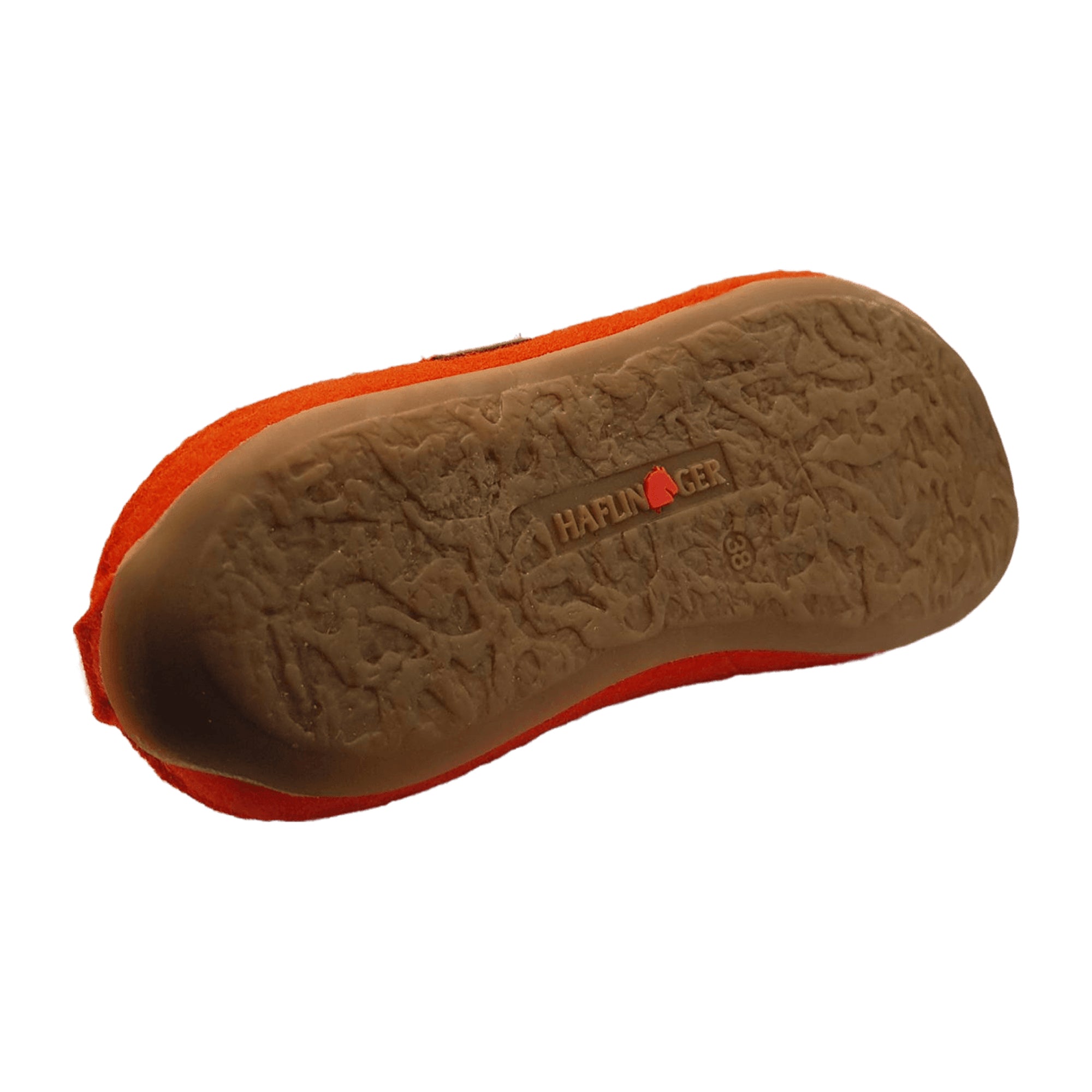 Haflinger Everest Raya Women's Slippers, Vibrant Orange - Comfortable & Durable