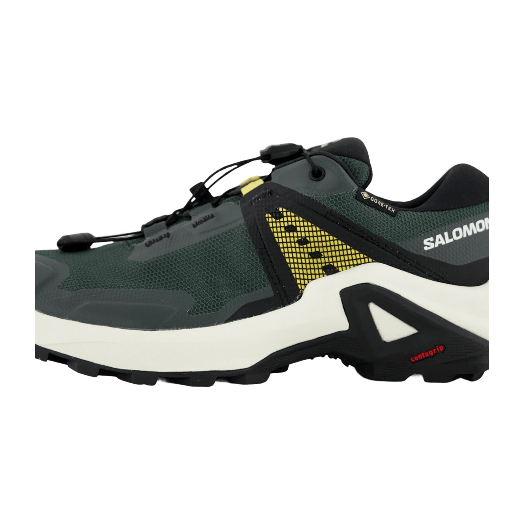 Salomon X RAISE GTX J for kids, green, shoes