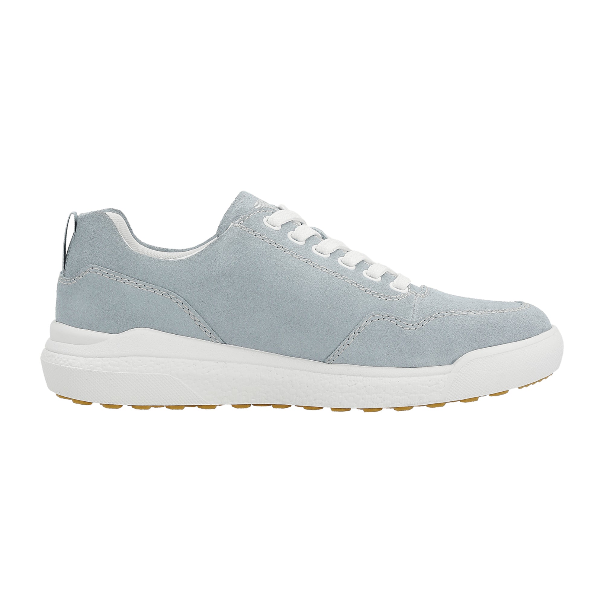 Rieker Samira Blue Women's Shoes with Removable Insole and Lace-Up Closure