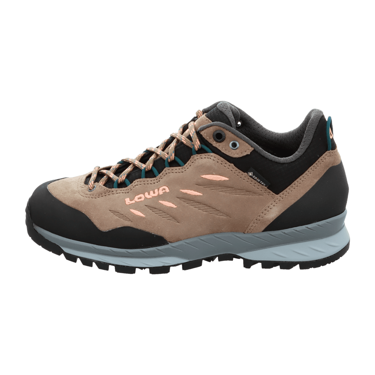 LOWA Delago GTX Lo Ws Women's Trekking Shoes Camel Waterproof