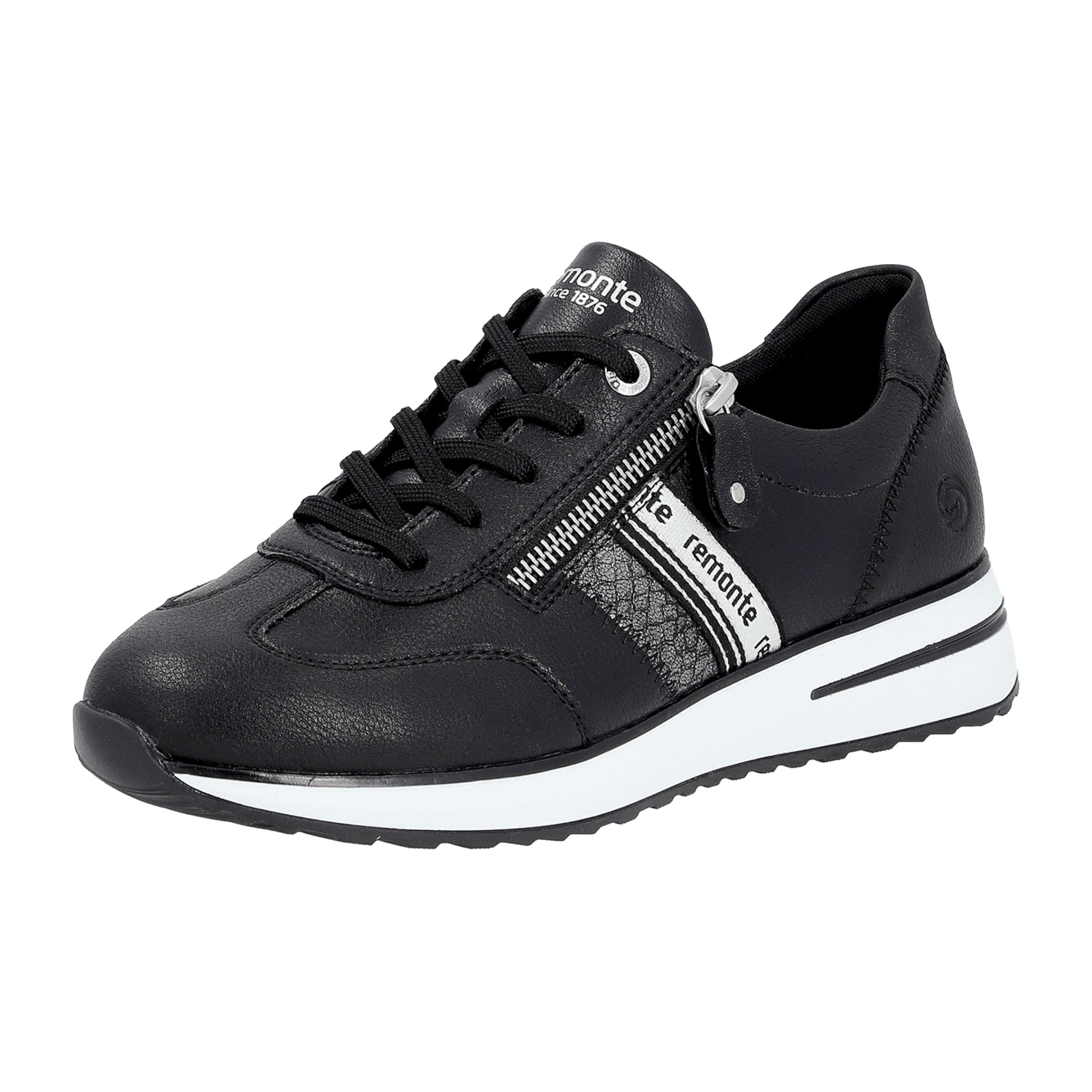 Remonte Women's Black Casual Shoes, Narrow to Normal Fit, Flat Heel - Bartel-Shop