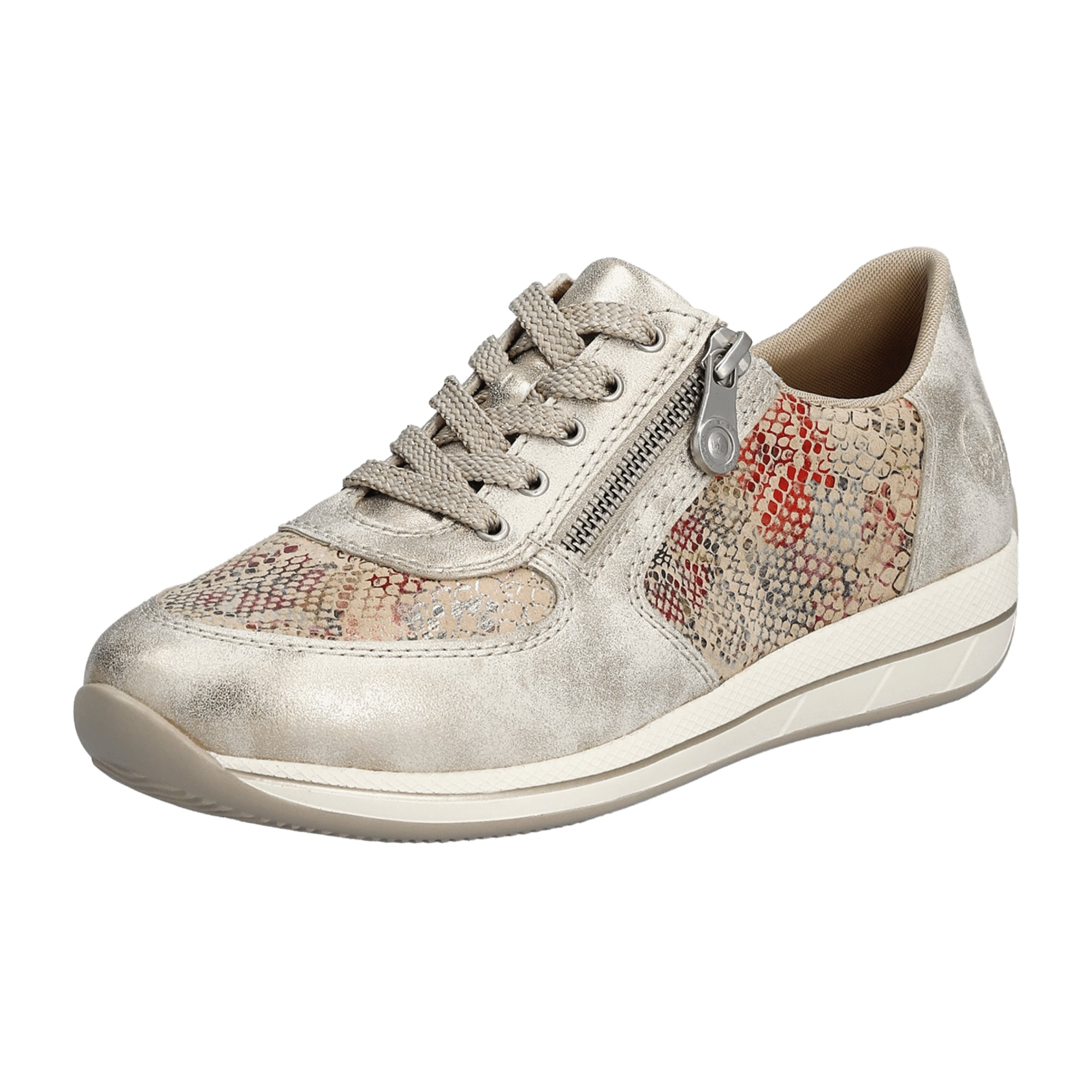 Rieker FSK Women's Colorful Casual Shoes Comfortable Wide Fit Synthetic Leather