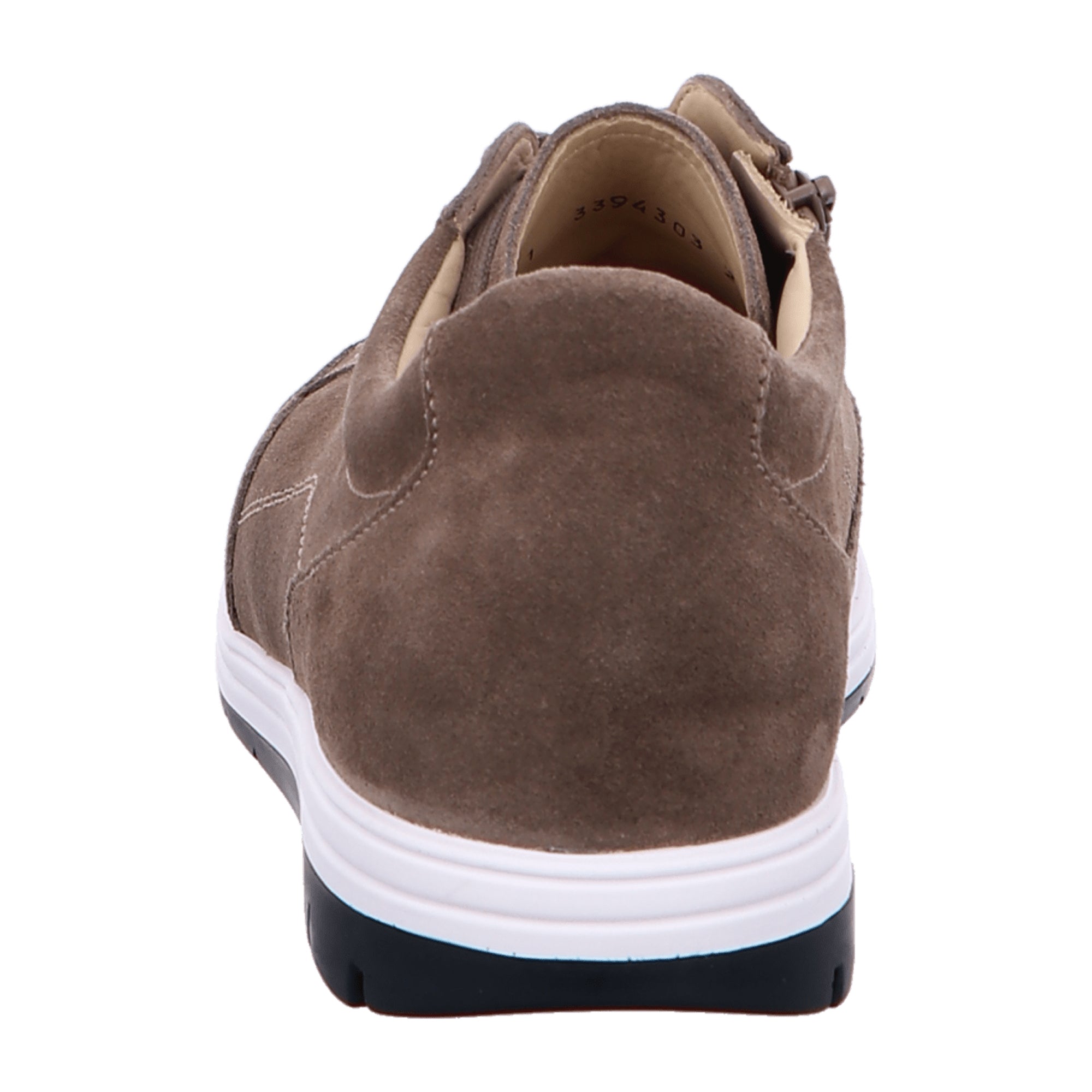 Finn Comfort Osorno Men's Sneakers | Comfortable Lace-Up Shoes in Oxide Brown & Grey | Wide Fit Leather Shoes