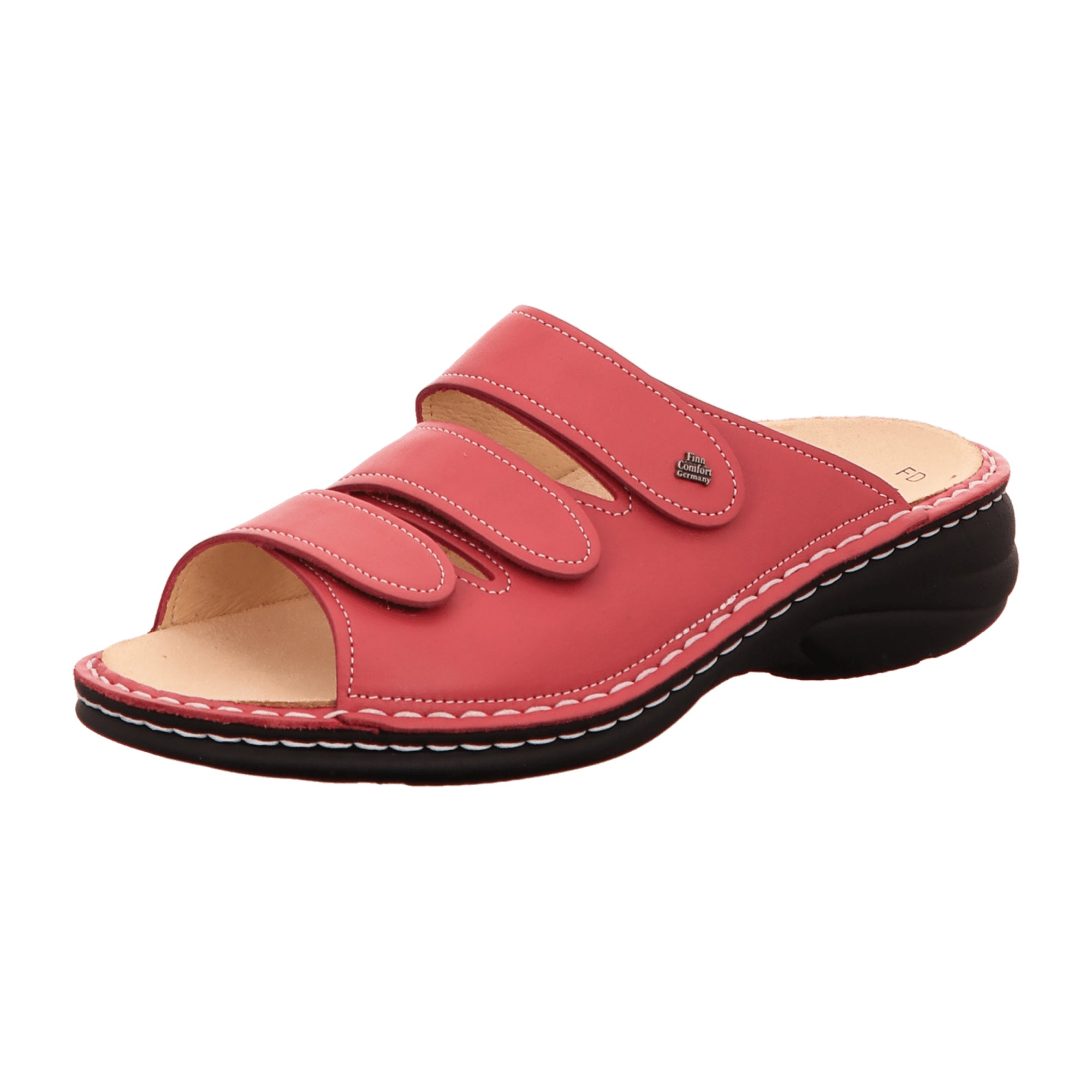 Finn Comfort Hellas Women's Comfortable Red Shoes - Stylish and Durable