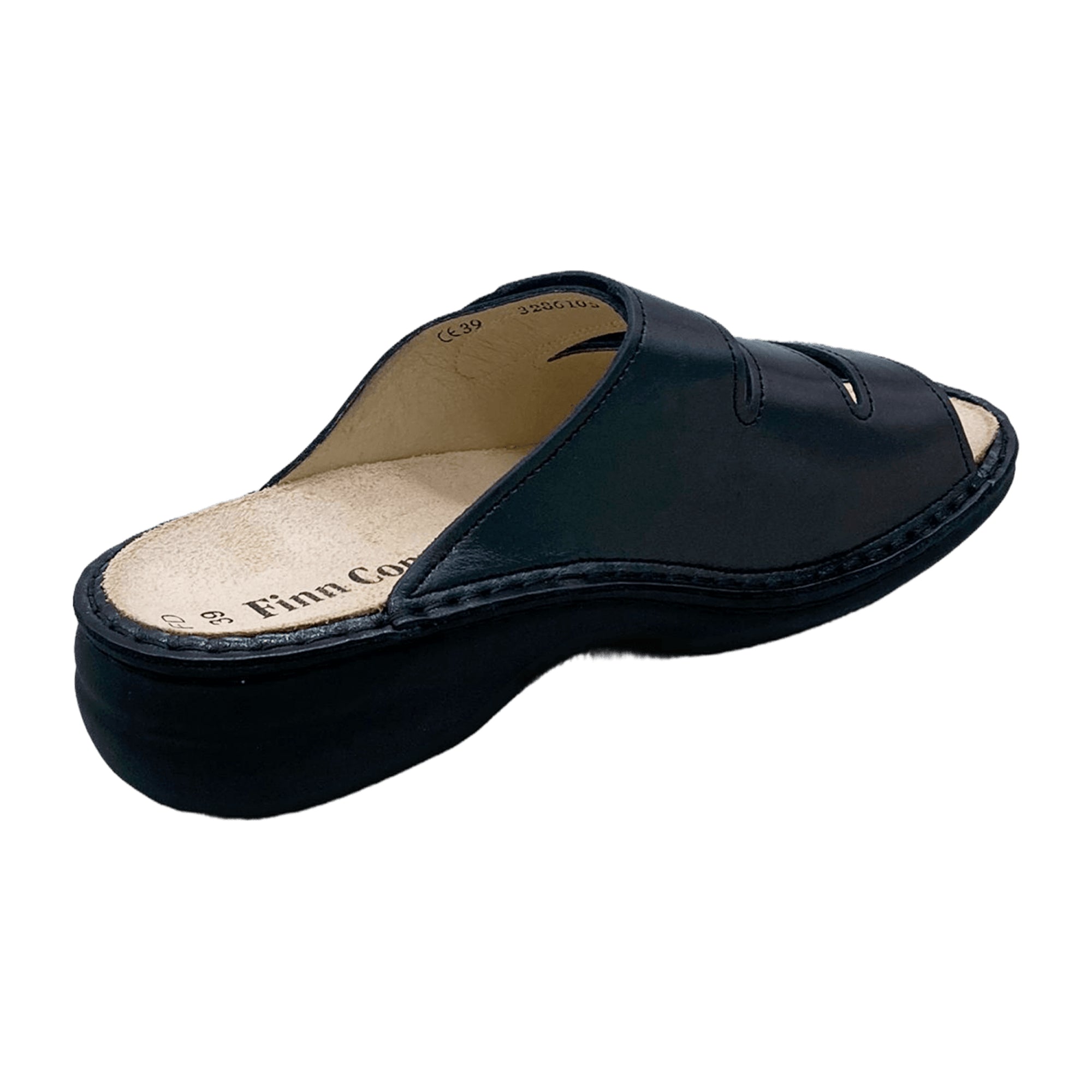 Finn Comfort Kos Black Sandals for Women - Stylish & Comfortable