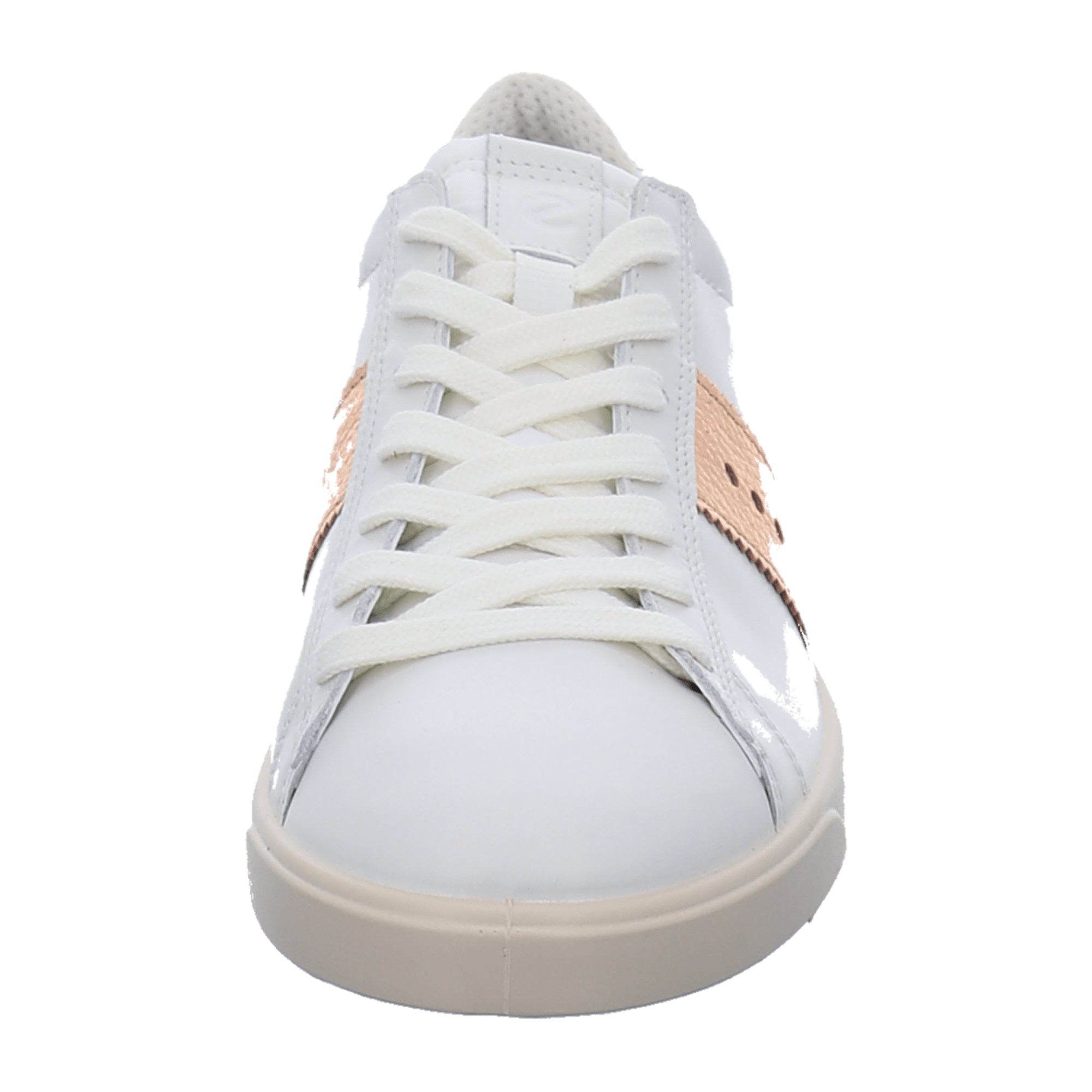 Ecco Street Lite Women's Sneakers in White Metallic | Stylish & Comfortable | Model 212803