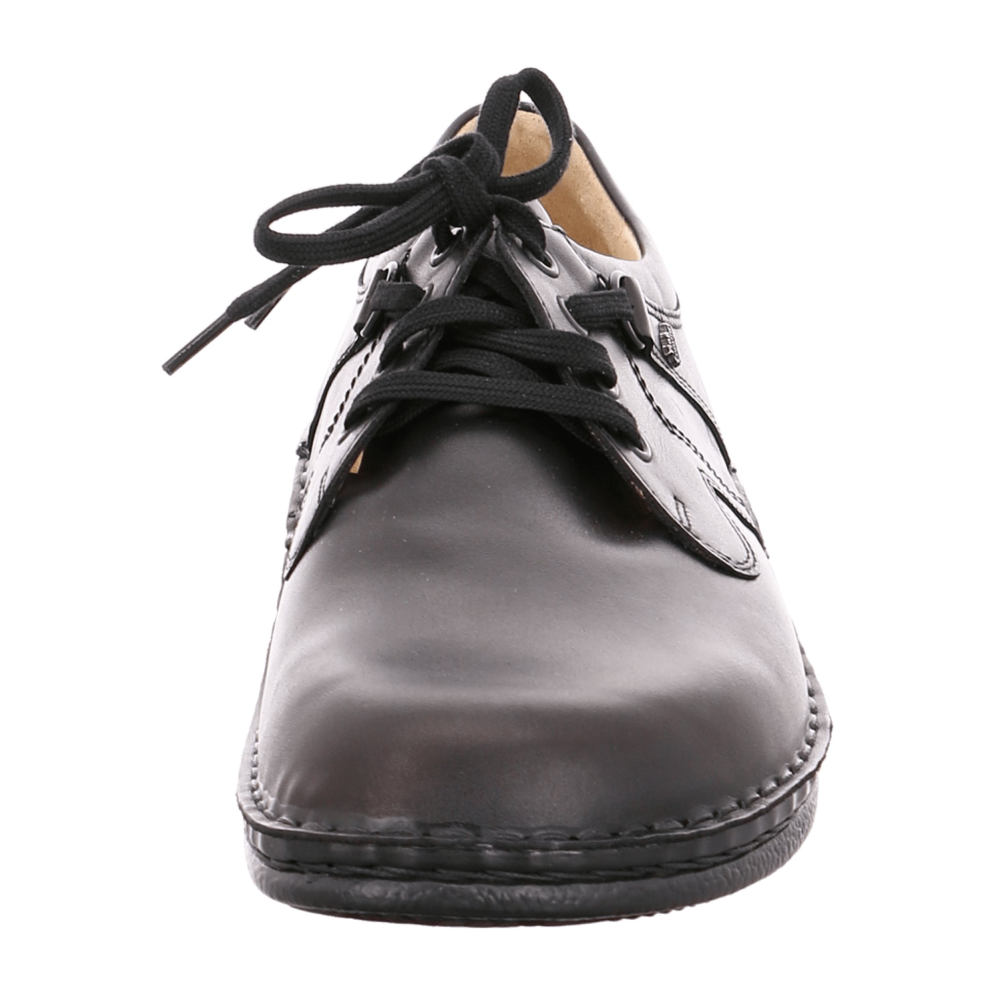 Finn Comfort Vaasa Men's Comfort Shoes - Elegant Black Leather