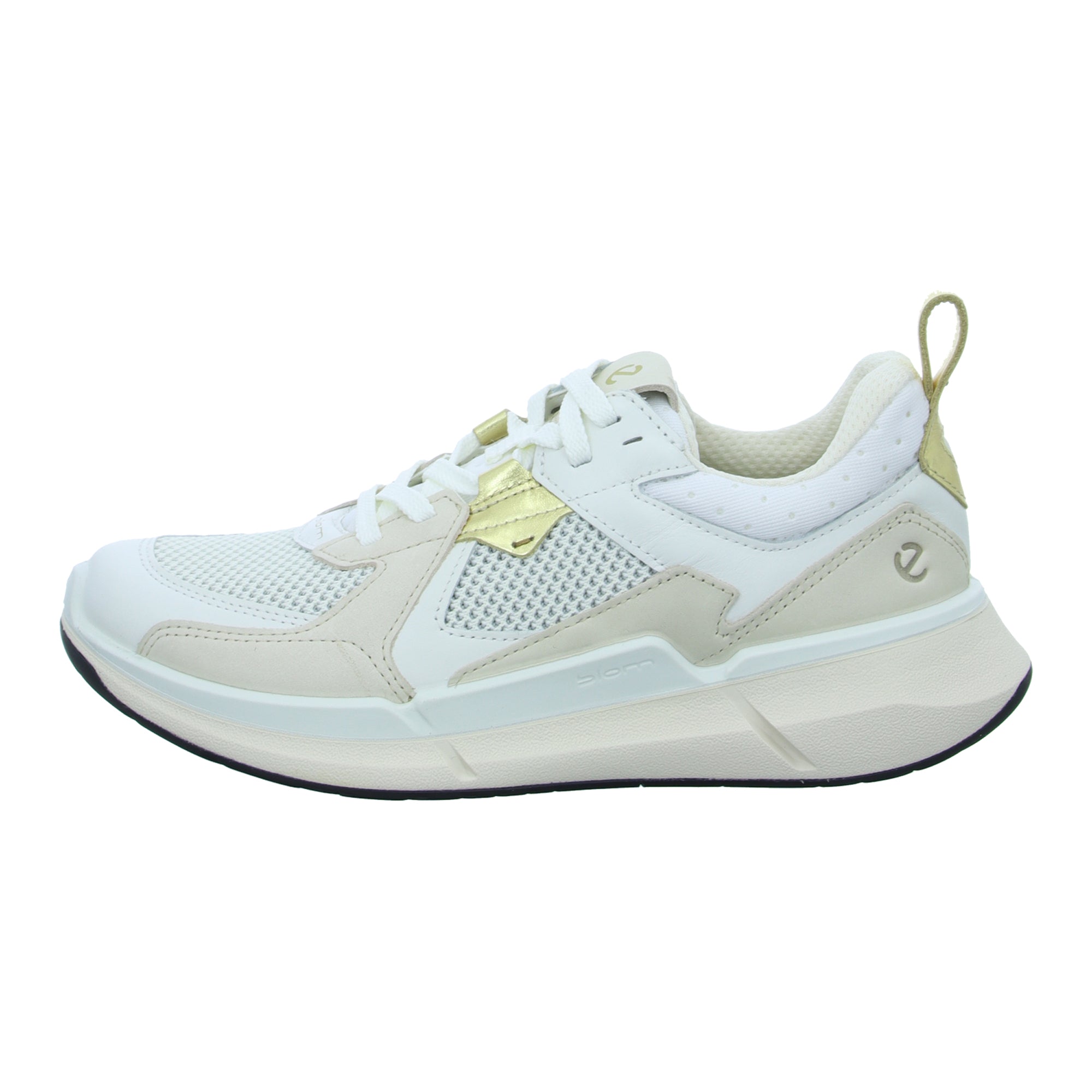Ecco Women's Stylish Beige Sneakers - Comfortable & Durable Casual Shoes
