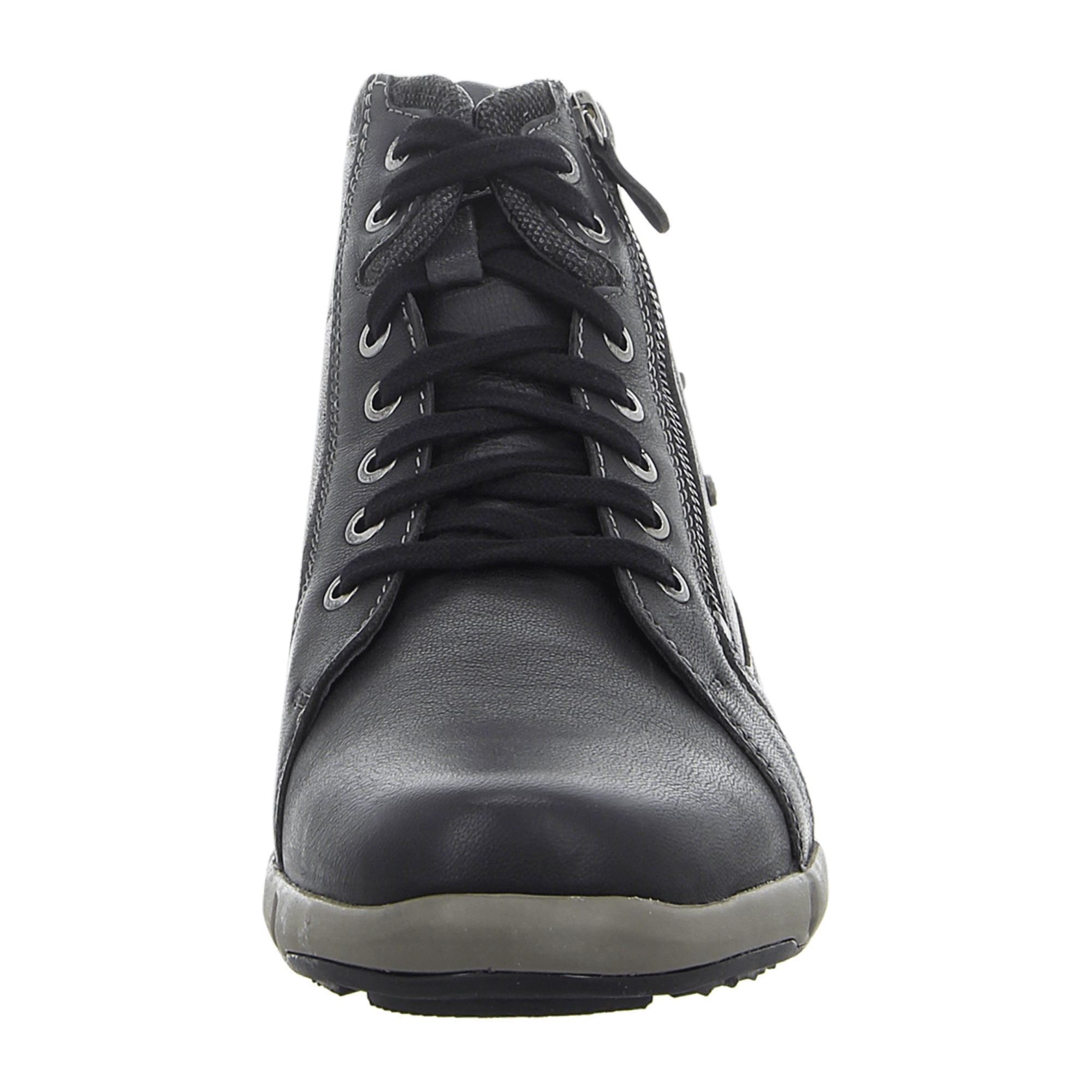 Comfortable Lace-up Shoes for Men by Josef Seibel in Black